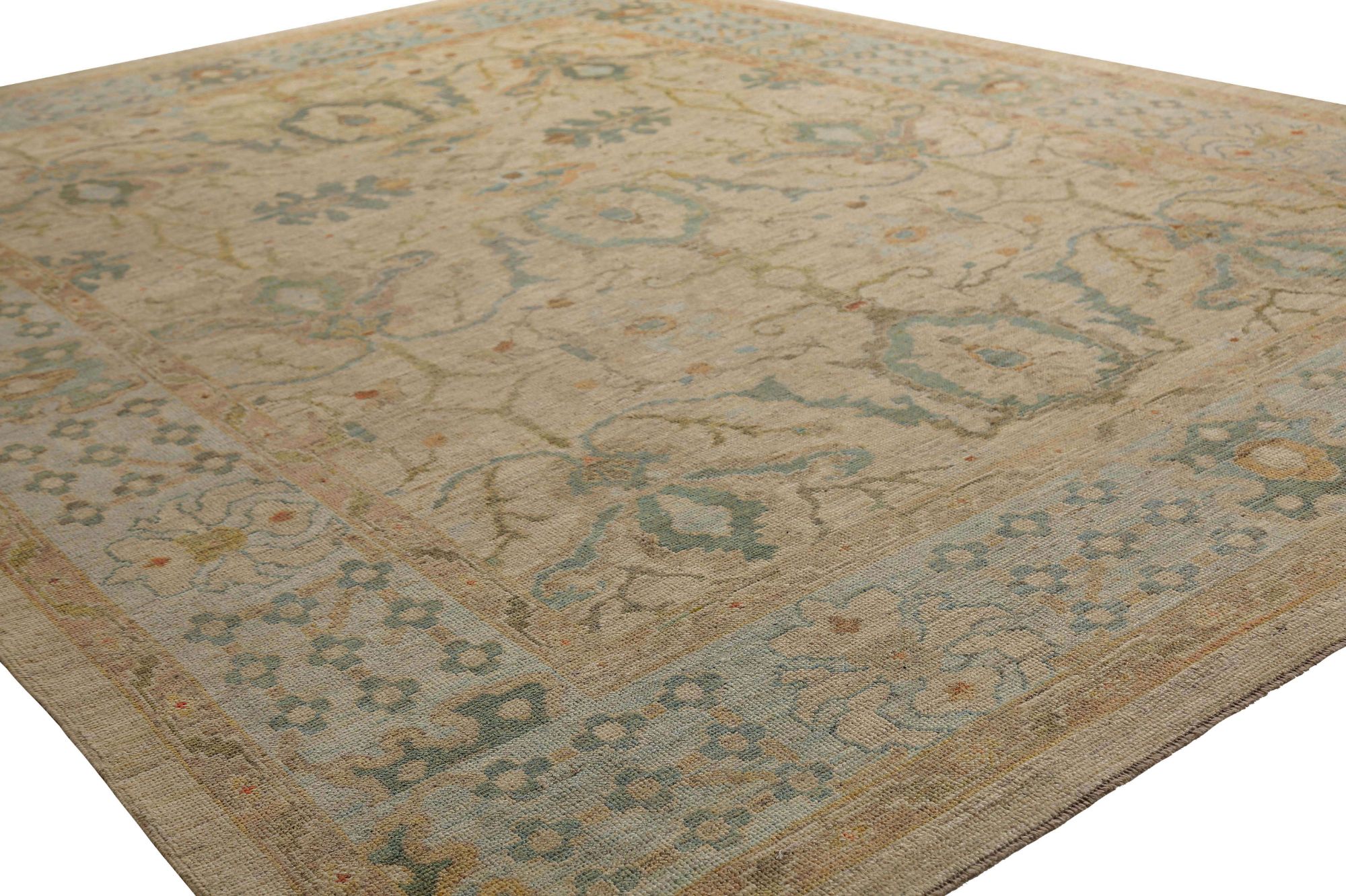 Thumbnail 7 for Turkey Oushak Tribal Rug 95835