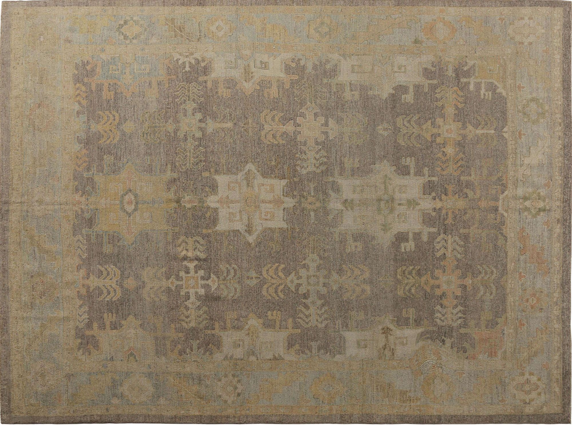 Thumbnail 4 for Turkey Oushak Tribal Rug 95846