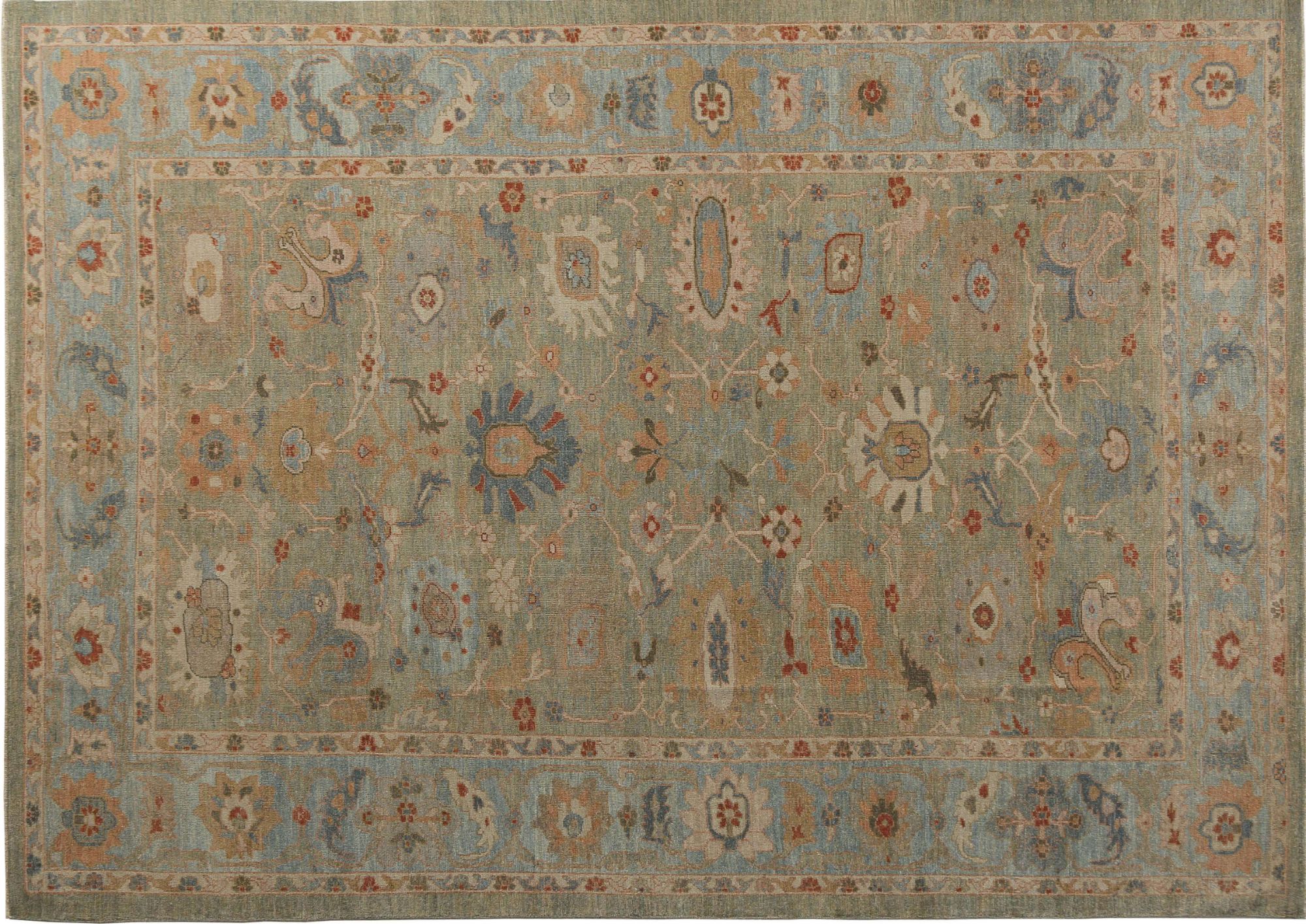 Thumbnail 4 for Turkey Sultanabad Tribal Rug 95852