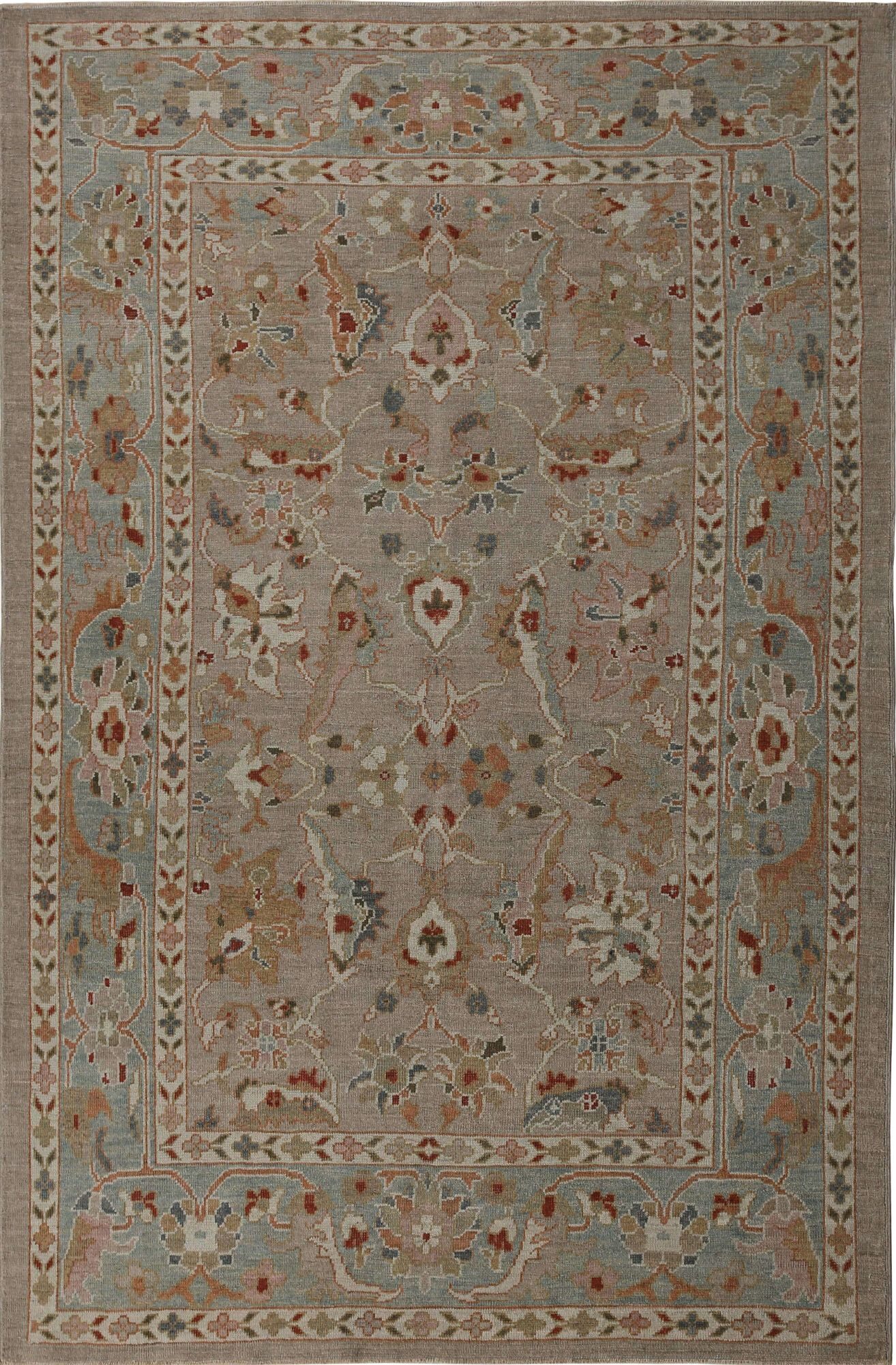 Thumbnail 3 for Turkey Sultanabad Tribal Rug 95853