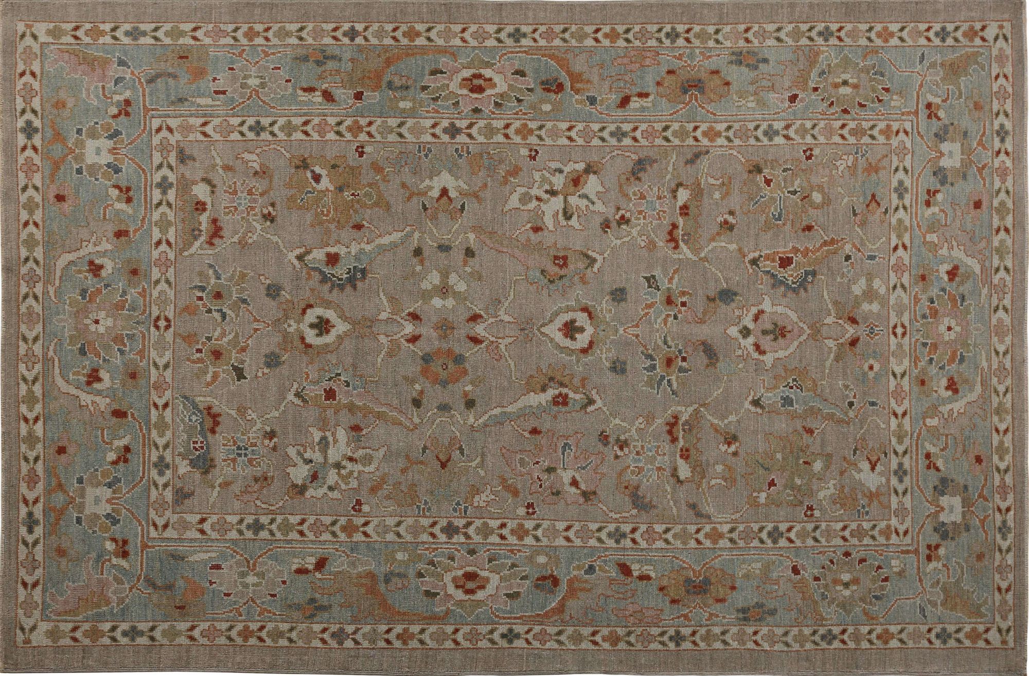 Thumbnail 4 for Turkey Sultanabad Tribal Rug 95853