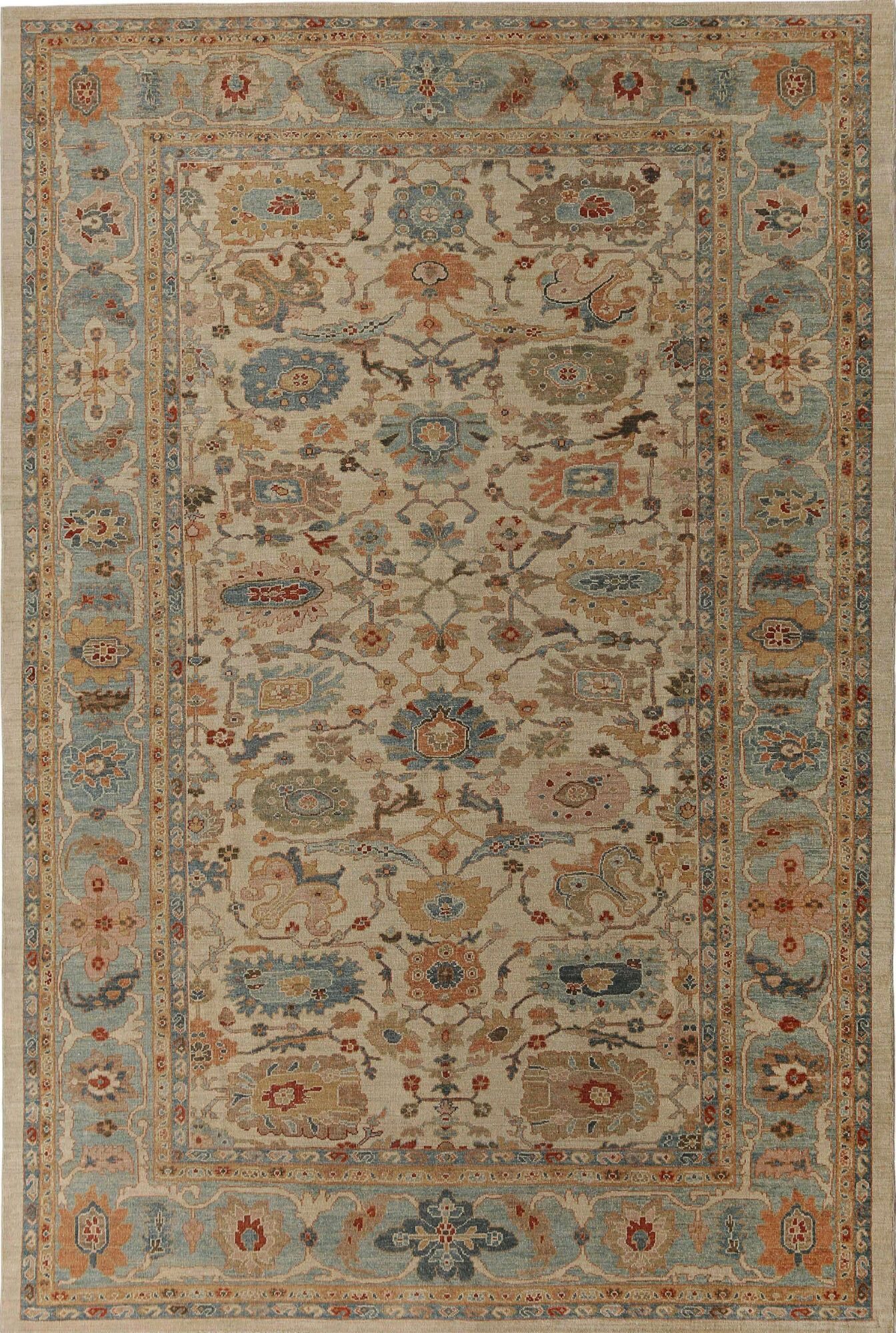 Thumbnail 3 for Turkey Sultanabad Tribal Rug 95857