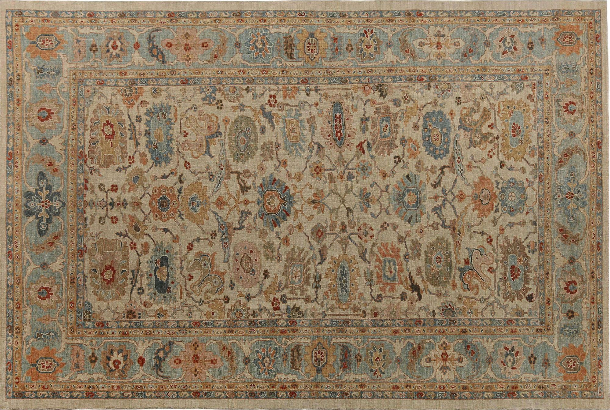 Thumbnail 4 for Turkey Sultanabad Tribal Rug 95857