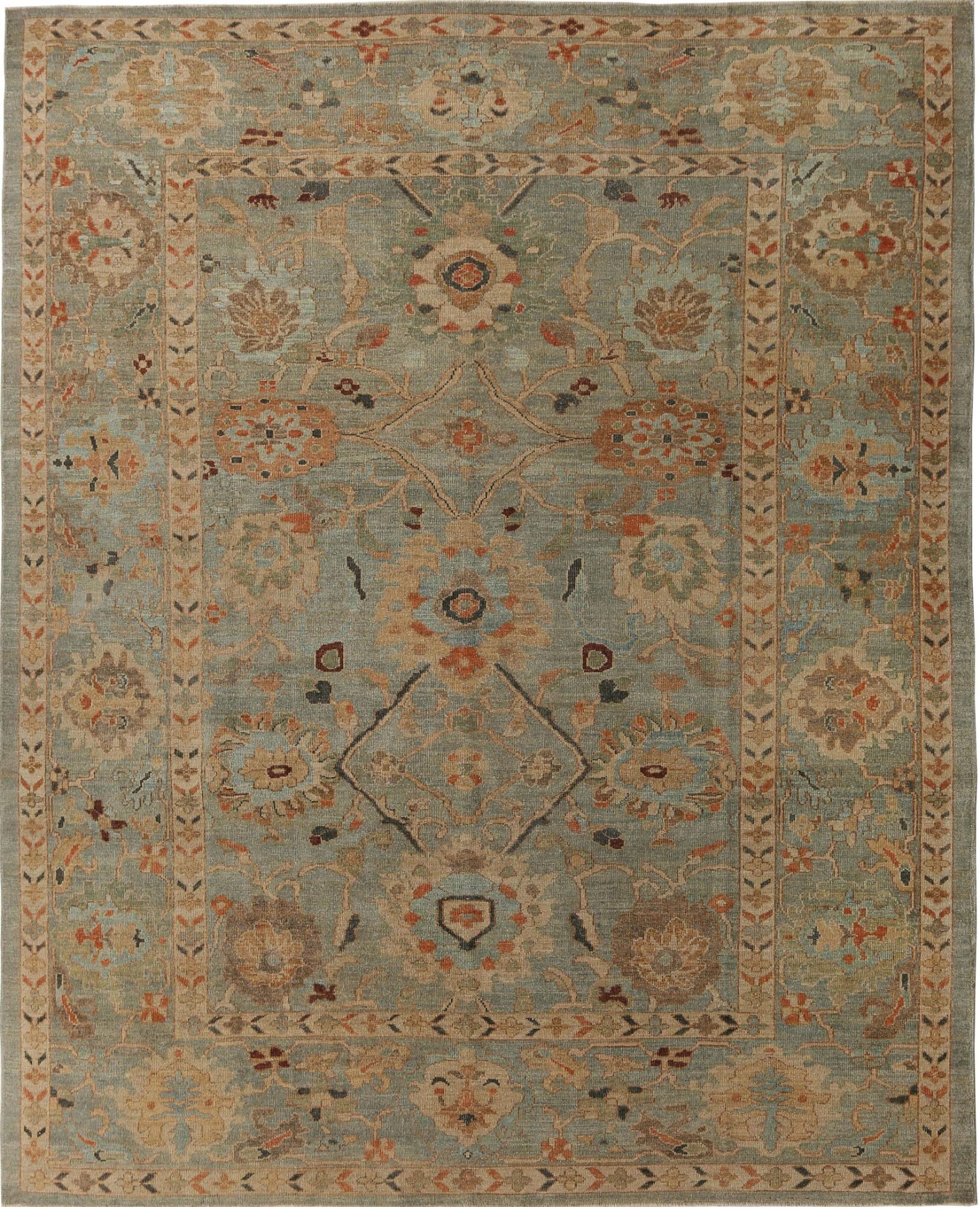 Thumbnail 3 for Turkey Sultanabad Tribal Rug 95870