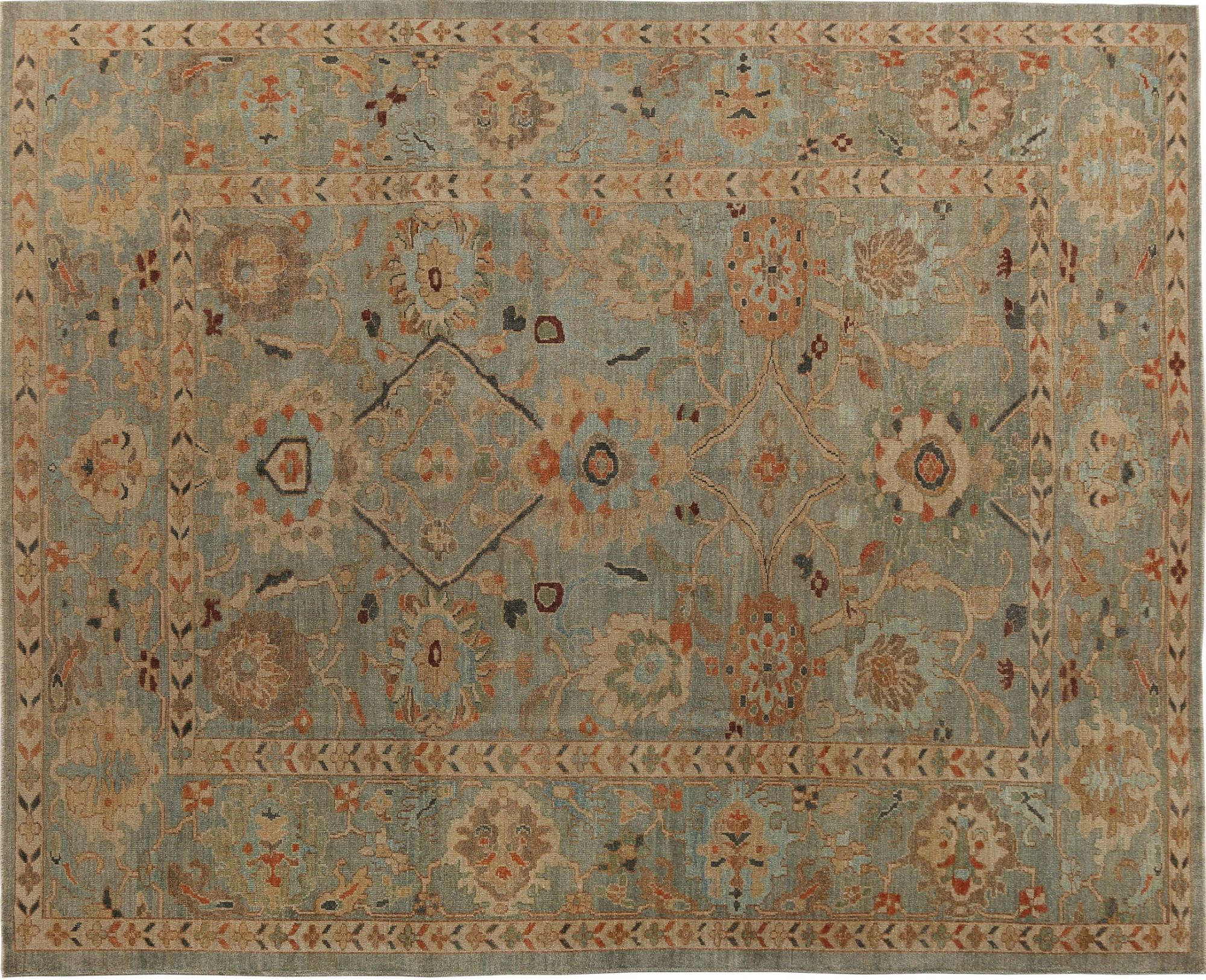 Thumbnail 4 for Turkey Sultanabad Tribal Rug 95870