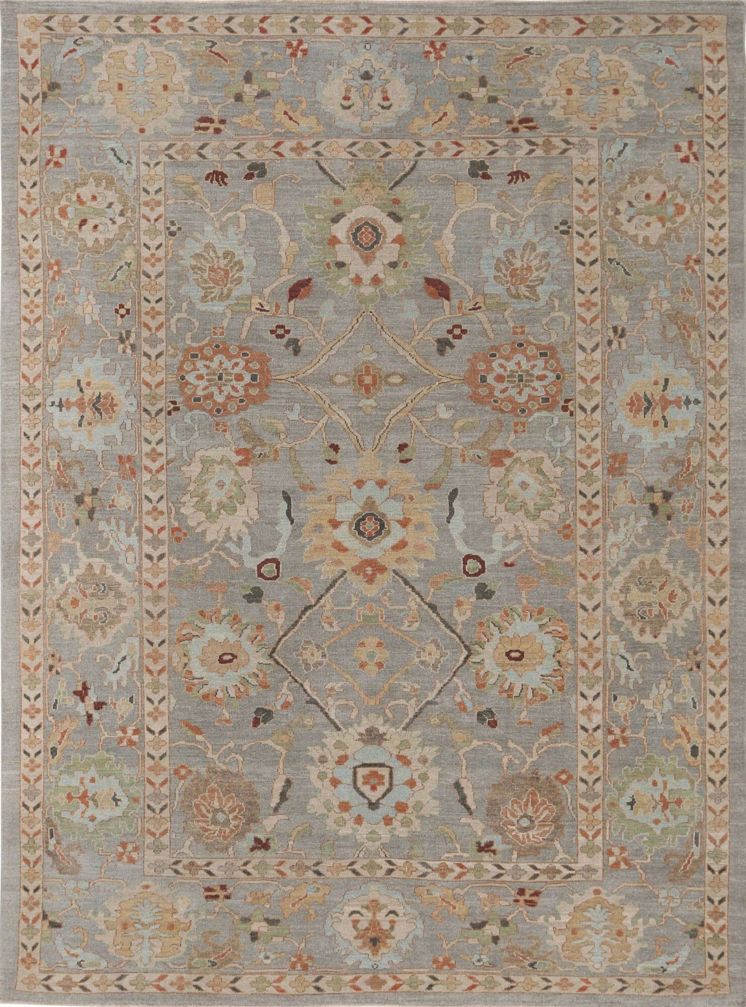 Thumbnail 2 for Turkey Sultanabad Tribal Rug 95877