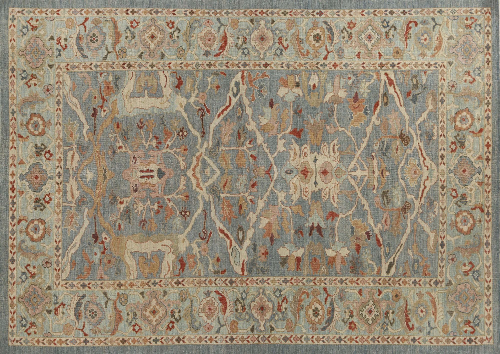 Thumbnail 4 for Turkey Sultanabad Tribal Rug 95878