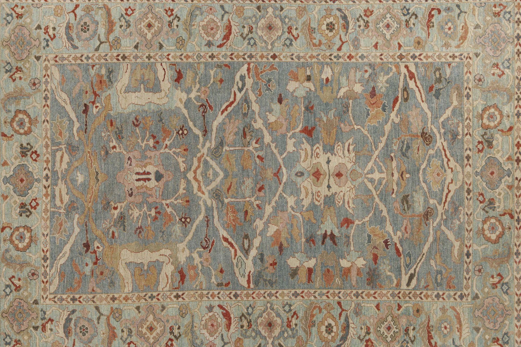 Thumbnail 3 for Turkey Sultanabad Tribal Rug 95878