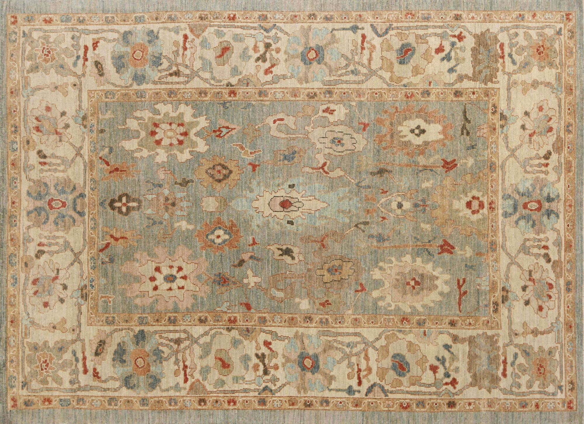 Thumbnail 4 for Turkey Sultanabad Tribal Rug 95884