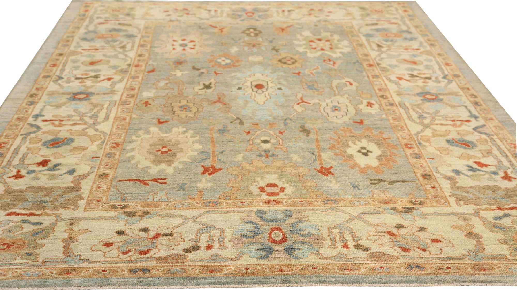 Thumbnail 8 for Turkey Sultanabad Tribal Rug 95884