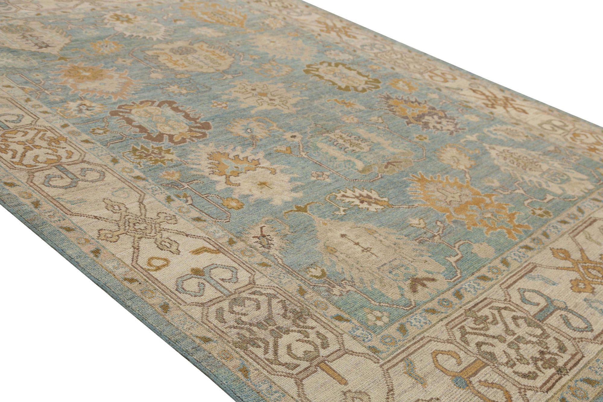 Thumbnail 8 for Turkey Oushak Tribal Rug 95887