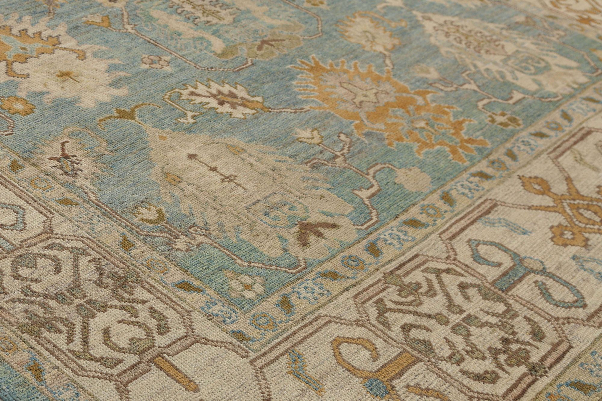 Thumbnail 6 for Turkey Oushak Tribal Rug 95887