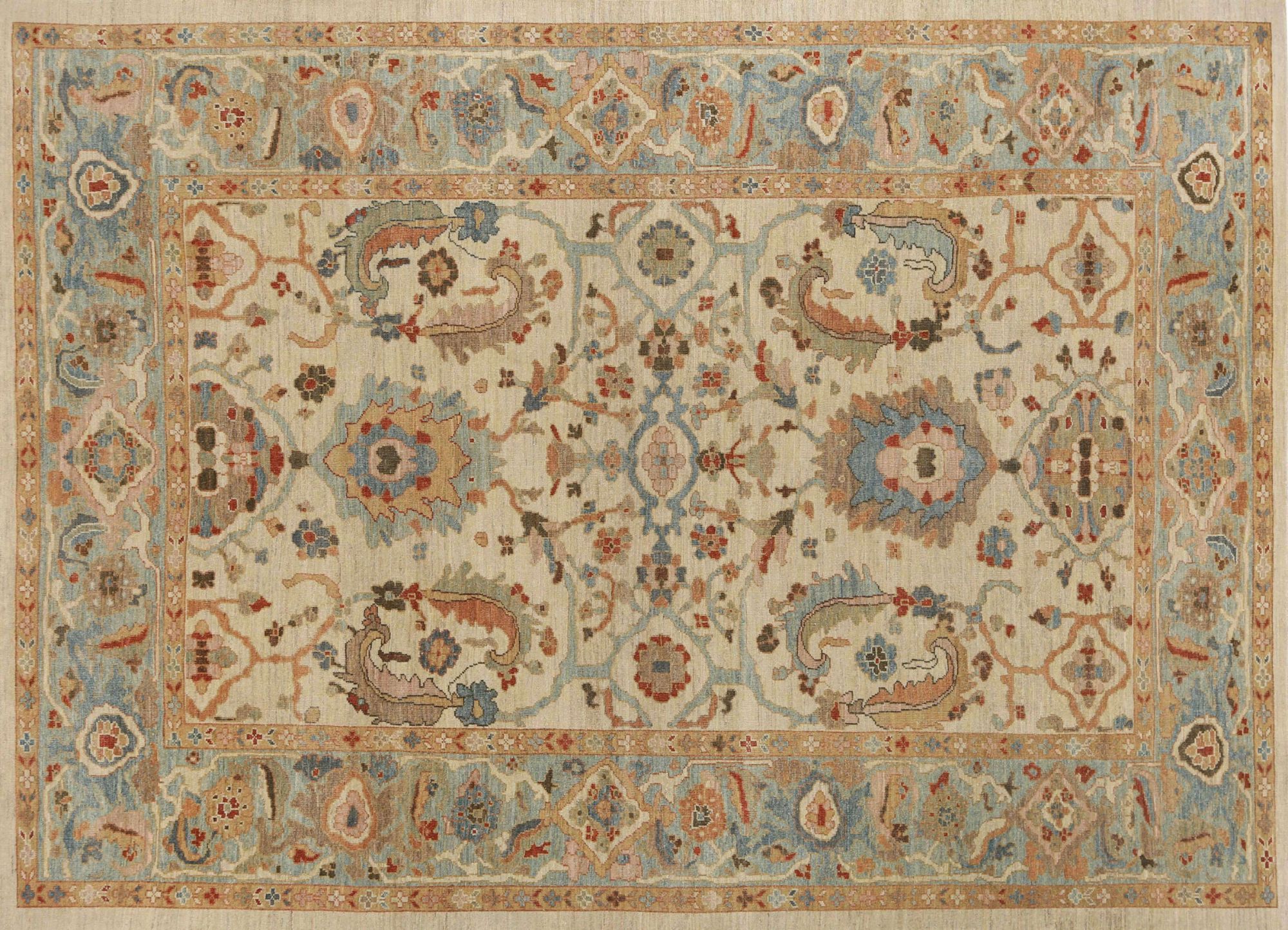Thumbnail 4 for Turkey Sultanabad Tribal Rug 95888