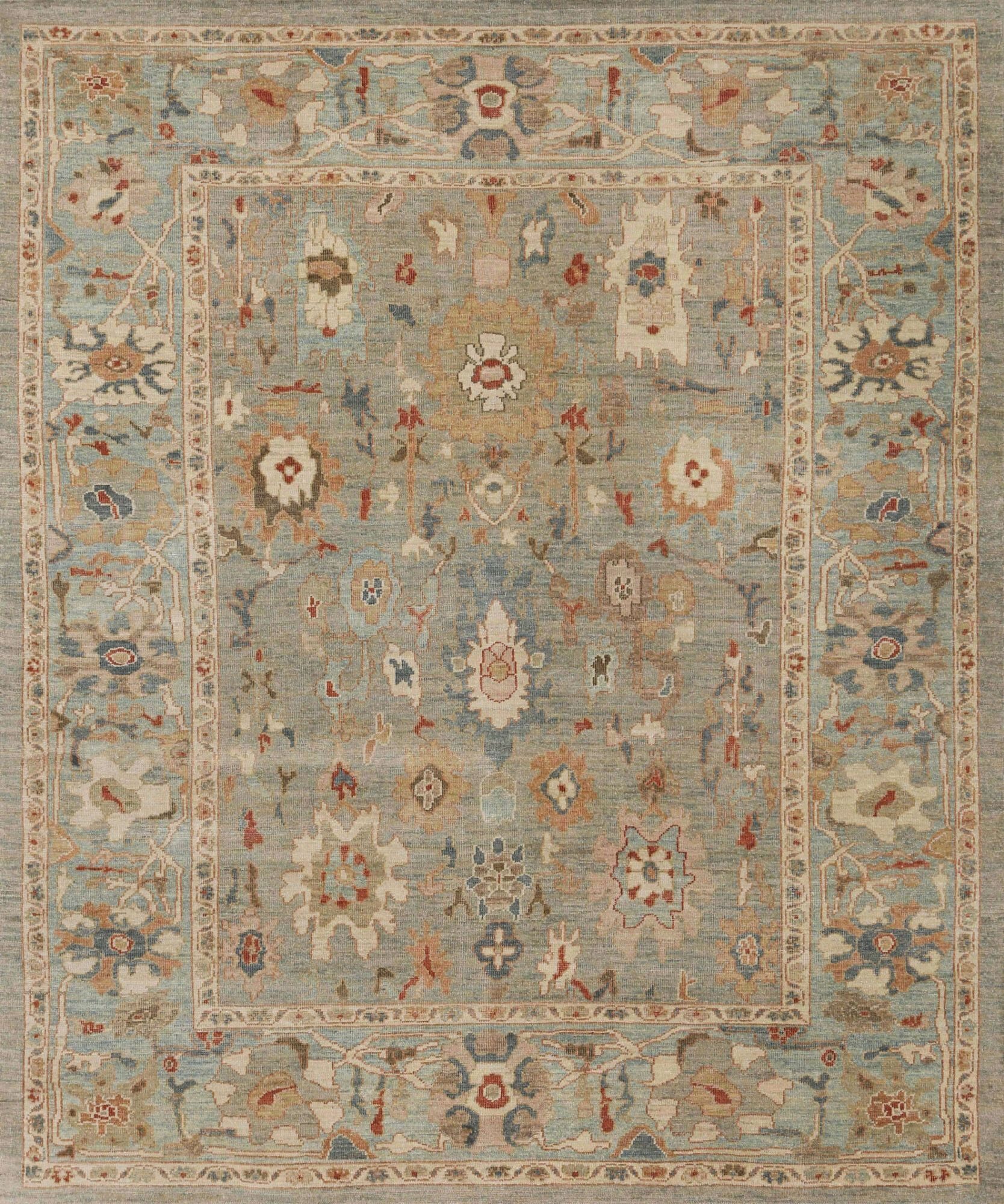 Thumbnail 2 for Turkey Sultanabad Tribal Rug 95889