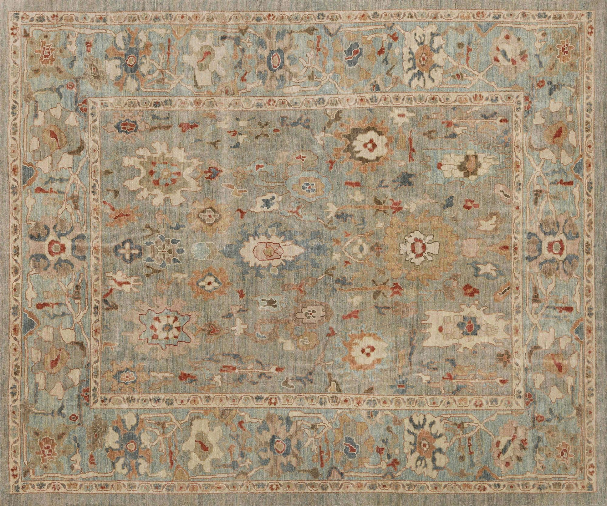 Thumbnail 3 for Turkey Sultanabad Tribal Rug 95889