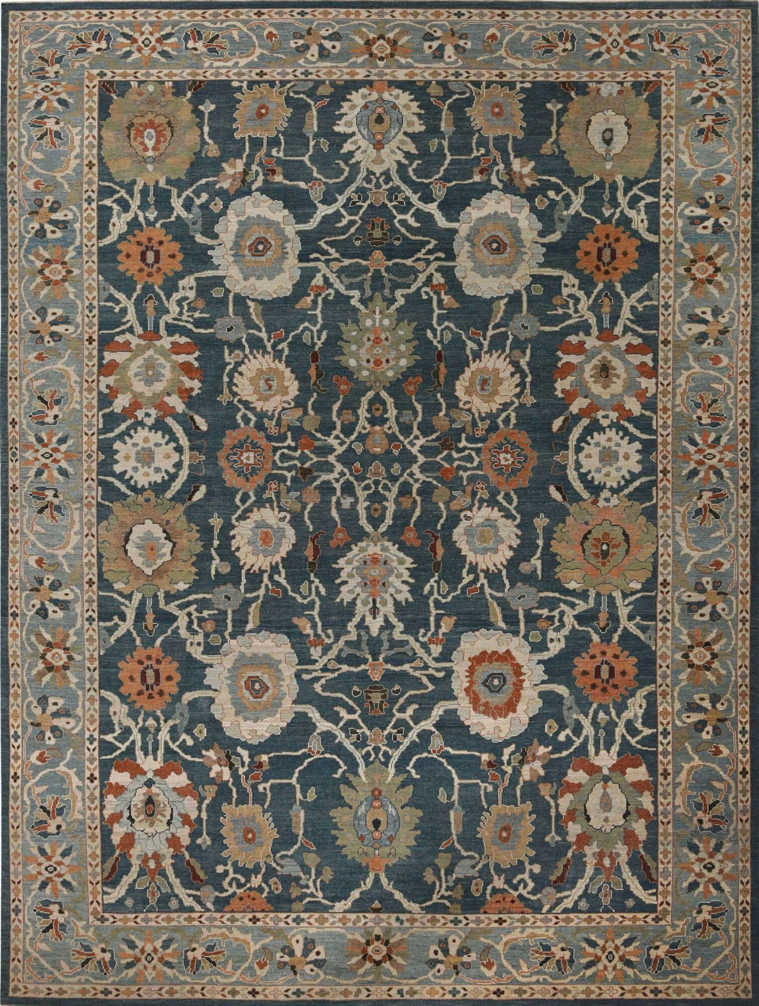 Thumbnail 2 for Turkey Sultanabad Tribal Rug 95894
