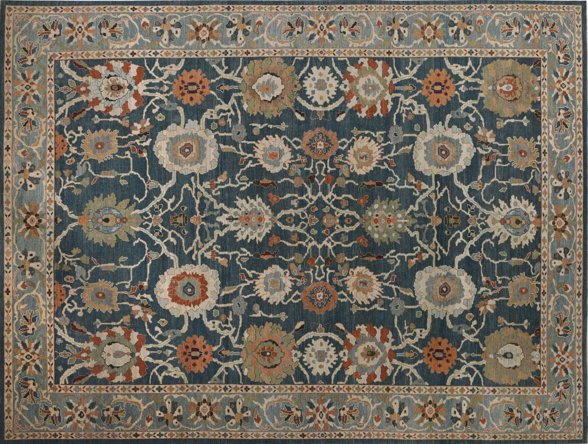 Thumbnail 3 for Turkey Sultanabad Tribal Rug 95894