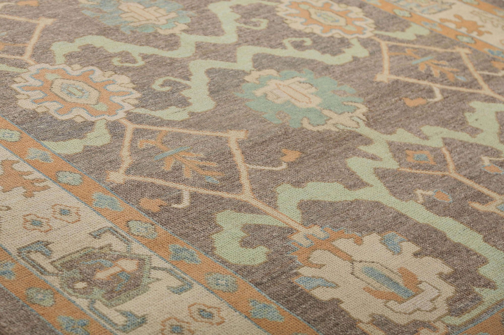 Thumbnail 5 for Turkey Oushak Tribal Rug 95899