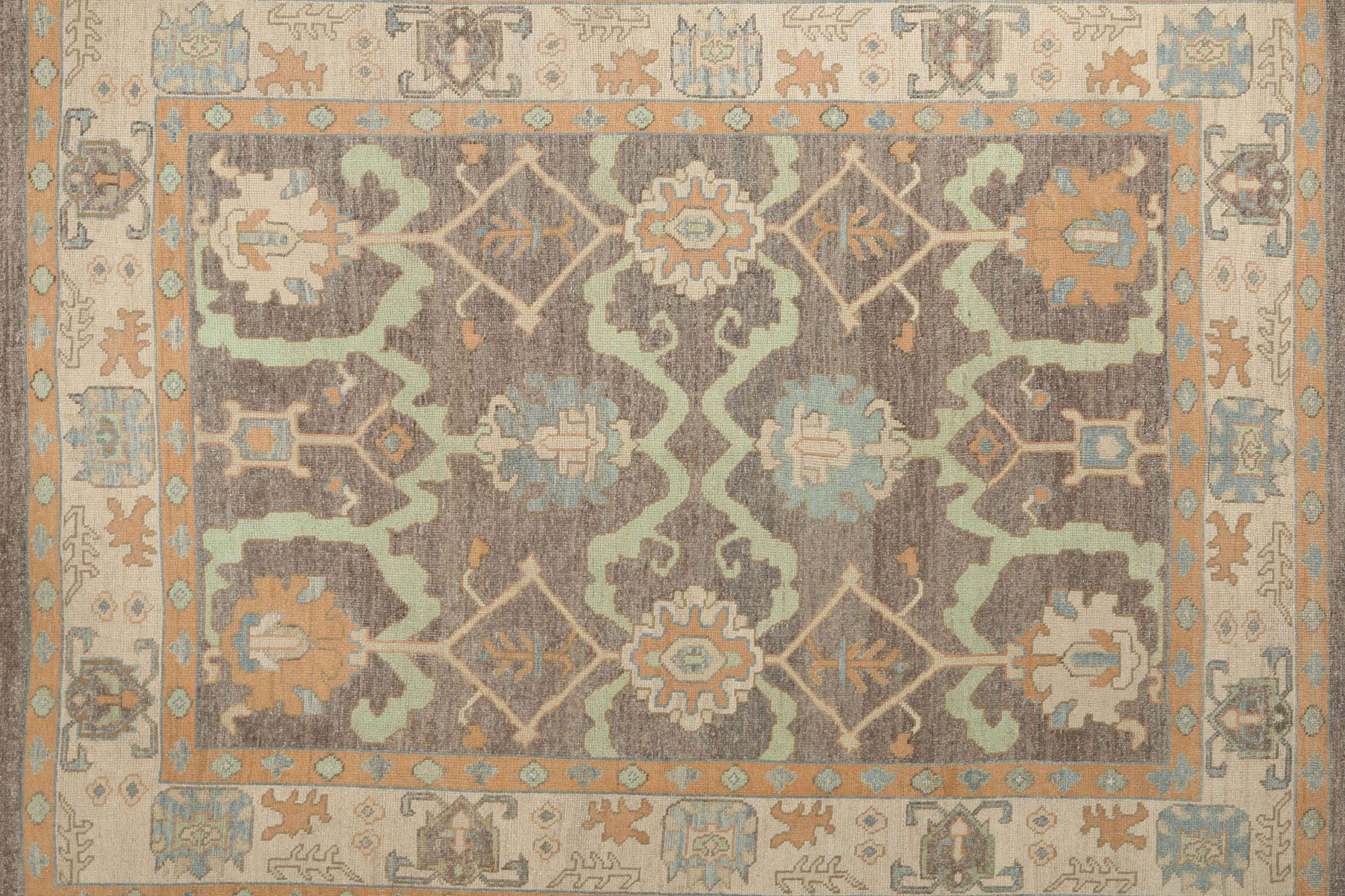 Thumbnail 4 for Turkey Oushak Tribal Rug 95899