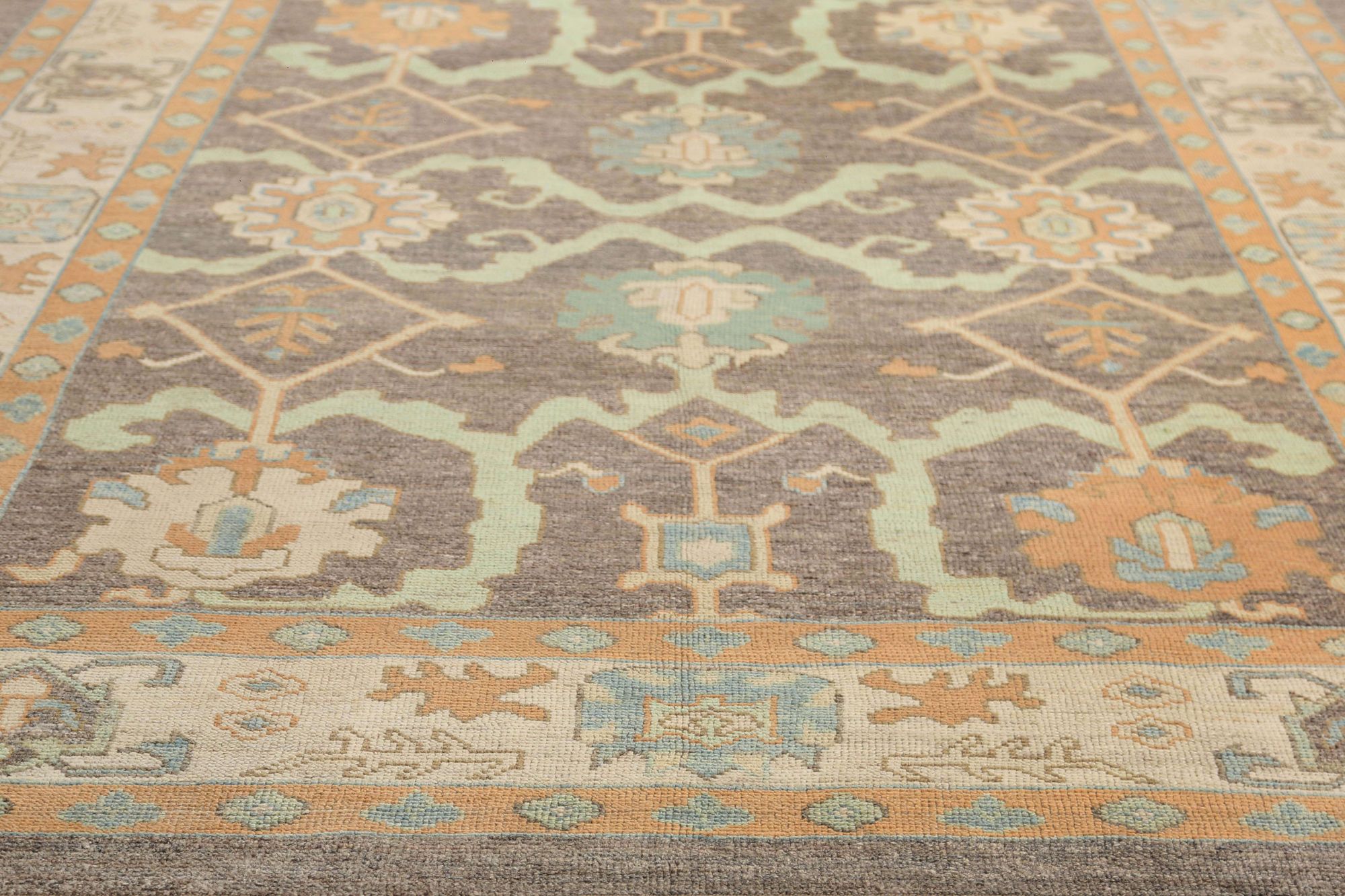 Thumbnail 6 for Turkey Oushak Tribal Rug 95899