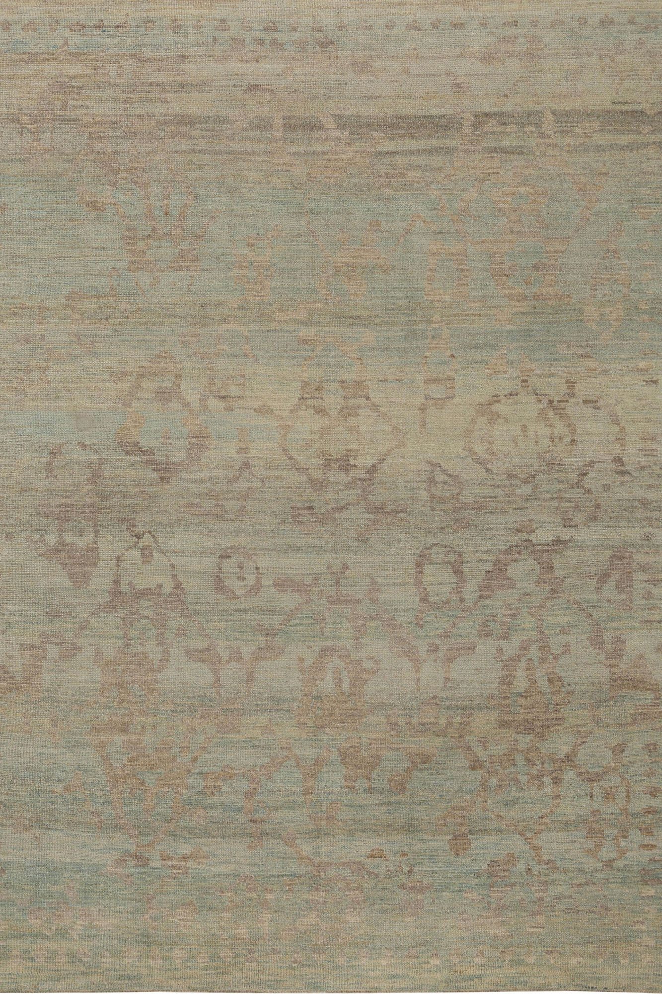 Thumbnail 2 for Turkey Oushak Tribal Rug 95901