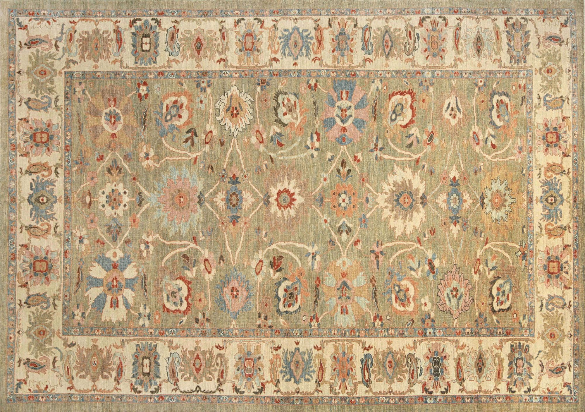 Thumbnail 3 for Turkey Sultanabad Tribal Rug 95906