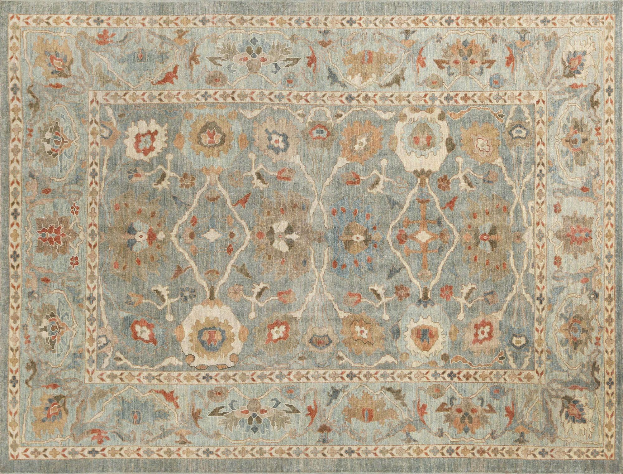 Thumbnail 2 for Turkey Sultanabad Tribal Rug 95918
