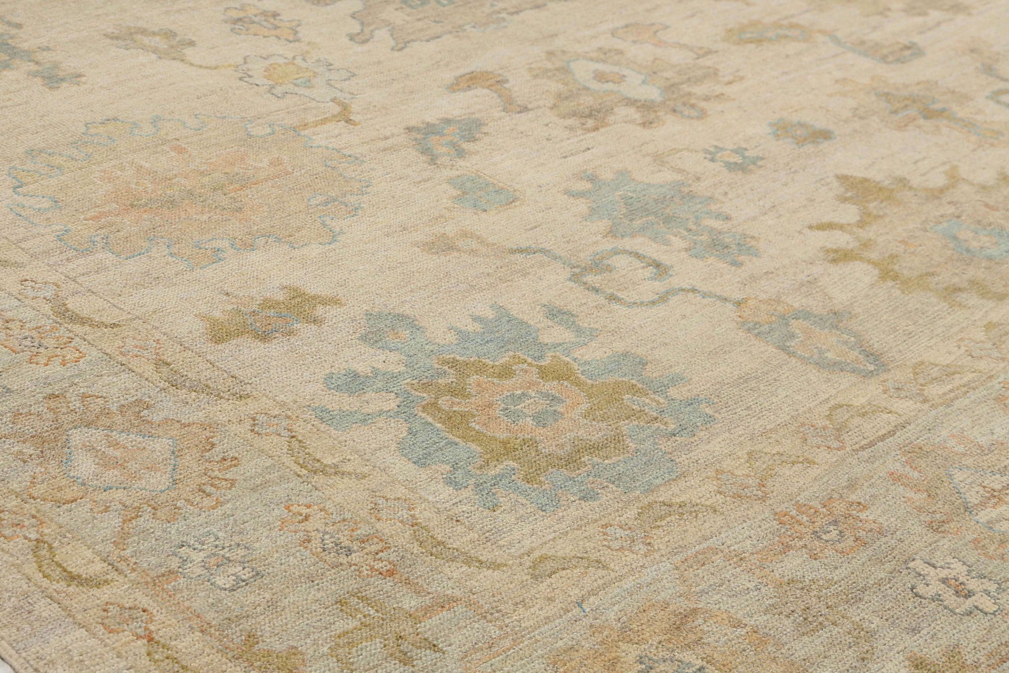 Thumbnail 7 for Turkey Oushak Tribal Rug 95920