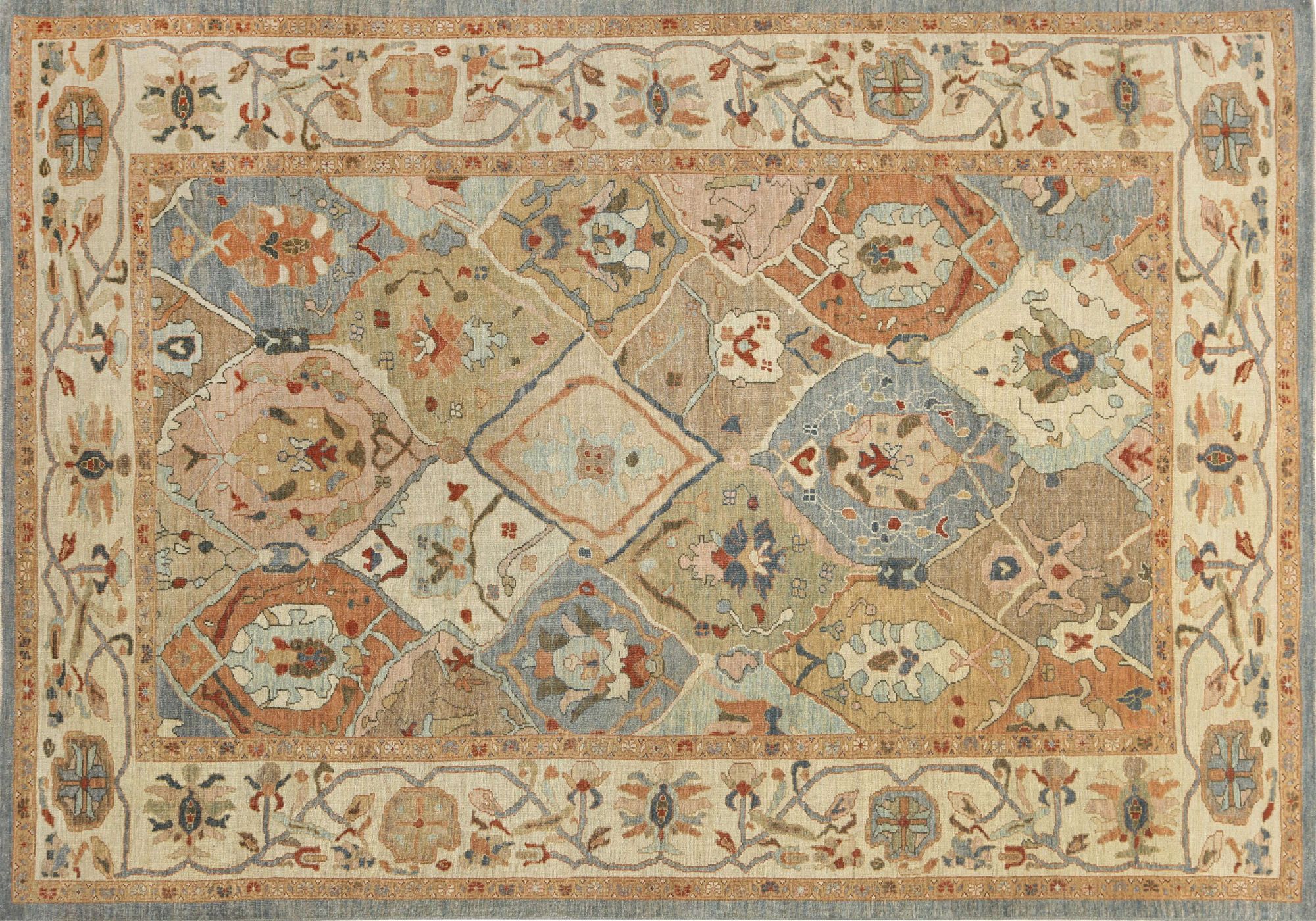Thumbnail 3 for Turkey Sultanabad Tribal Rug 95923