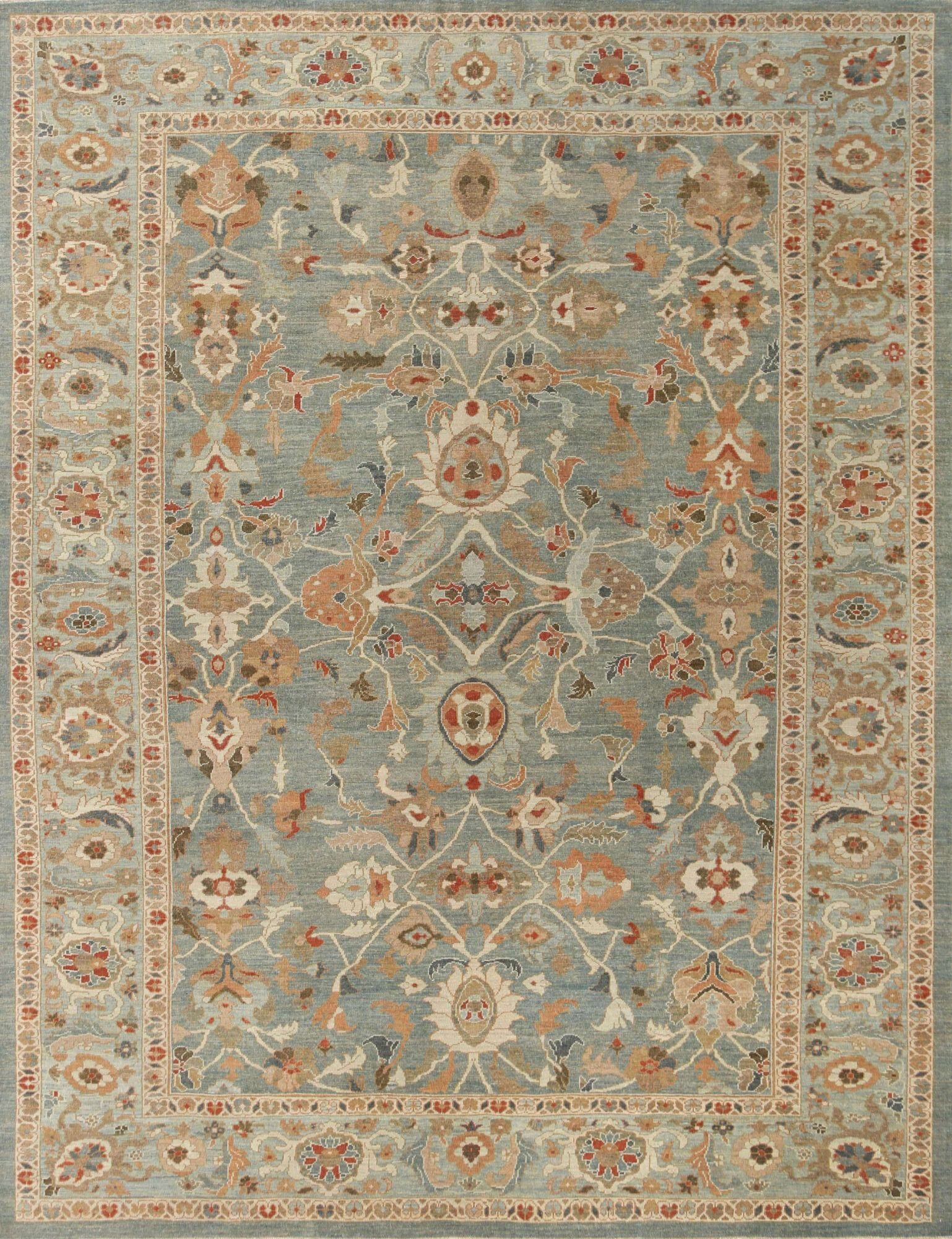 Thumbnail 3 for Turkey Sultanabad Tribal Rug 95928