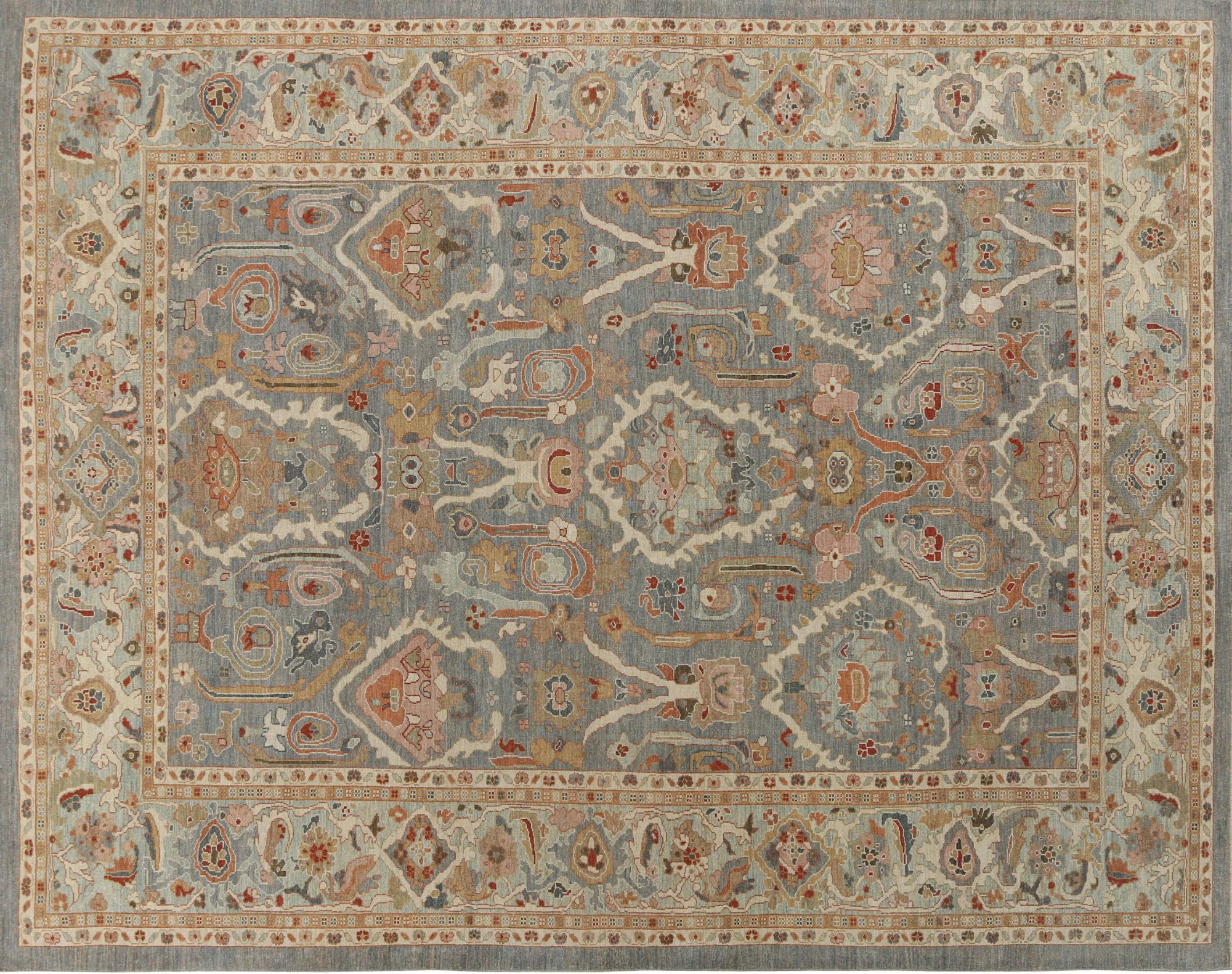 Thumbnail 2 for Turkey Sultanabad Tribal Rug 95930