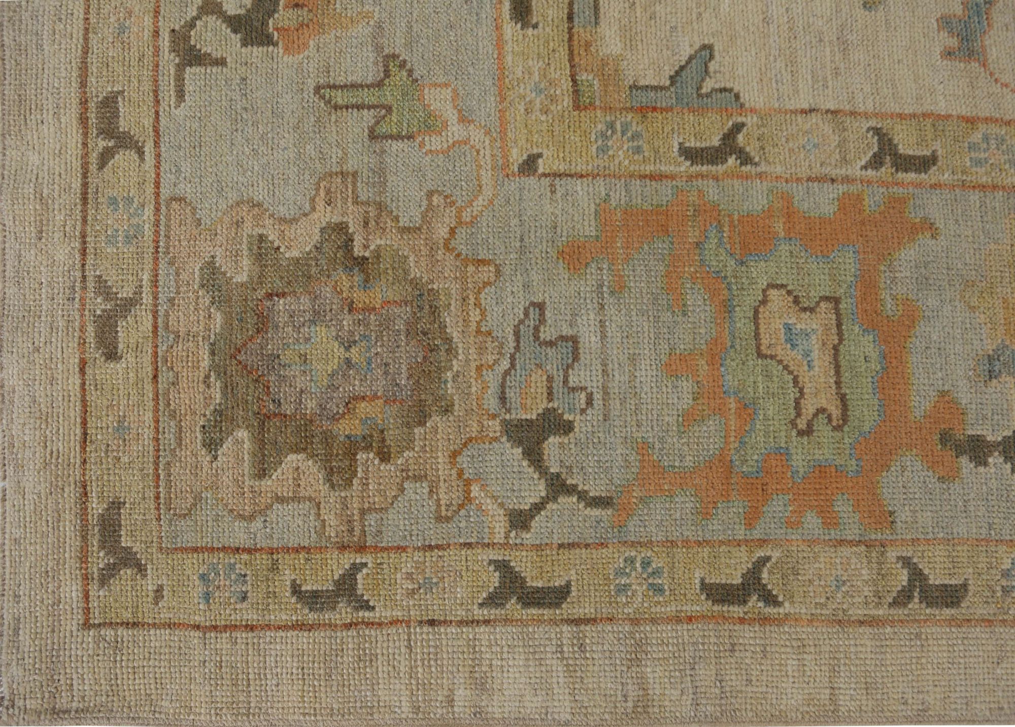 Thumbnail 4 for Turkey Oushak Tribal Rug 95936