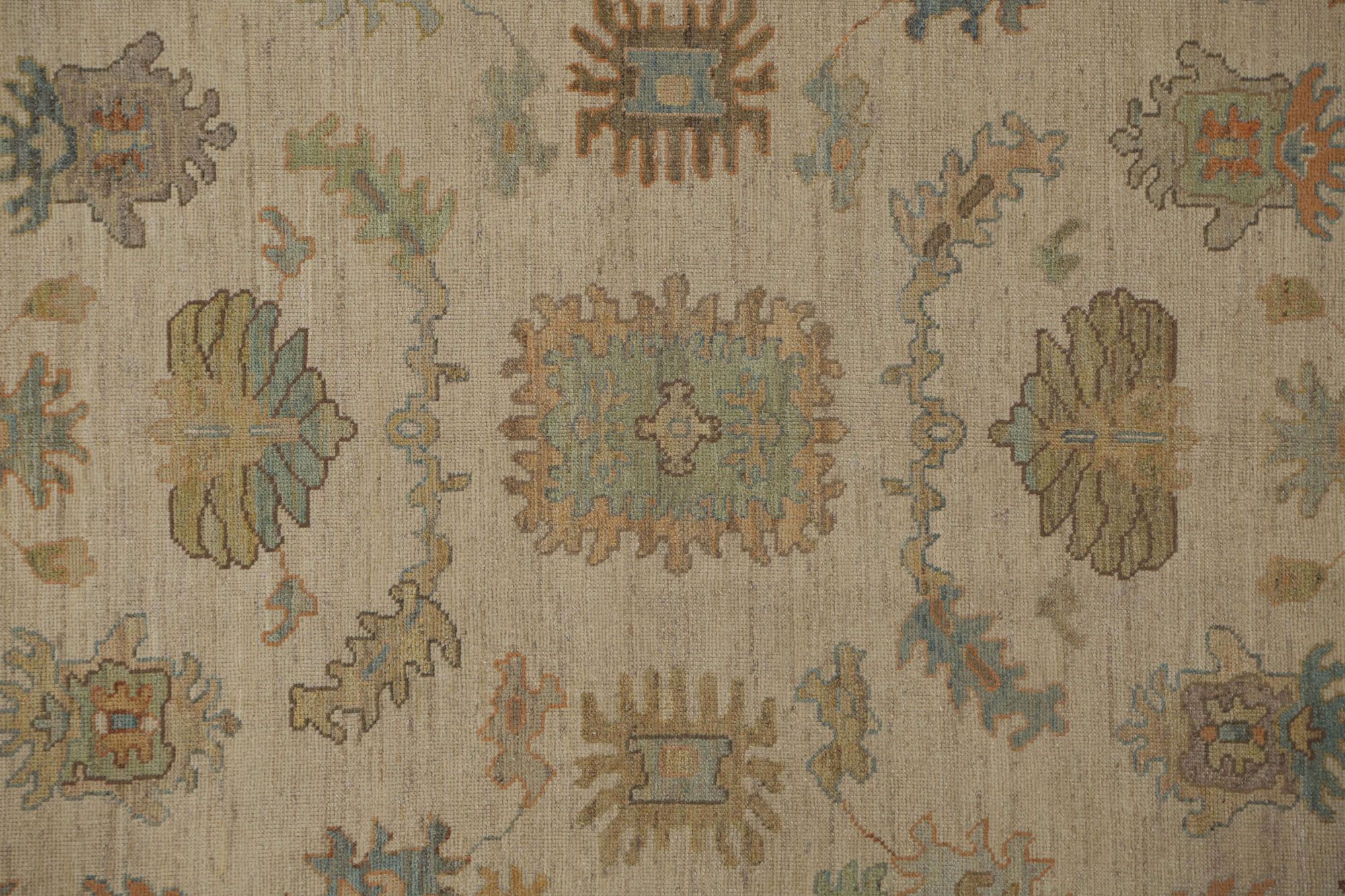 Thumbnail 5 for Turkey Oushak Tribal Rug 95936