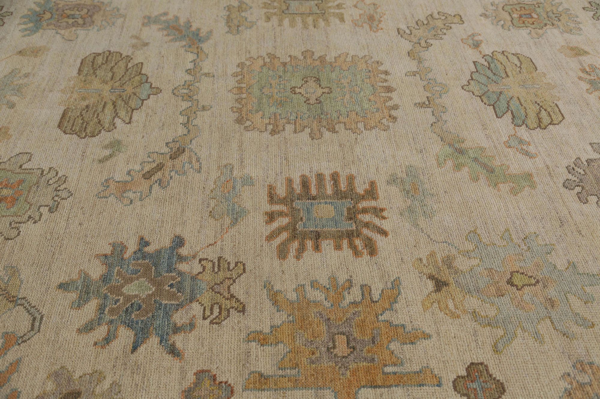 Thumbnail 6 for Turkey Oushak Tribal Rug 95936