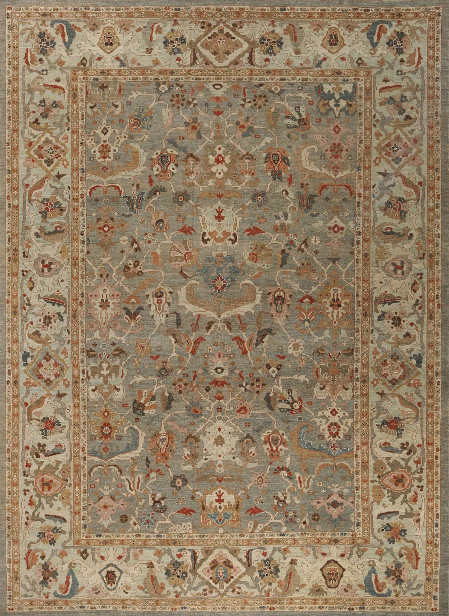 Thumbnail 3 for Turkey Sultanabad Tribal Rug 95940