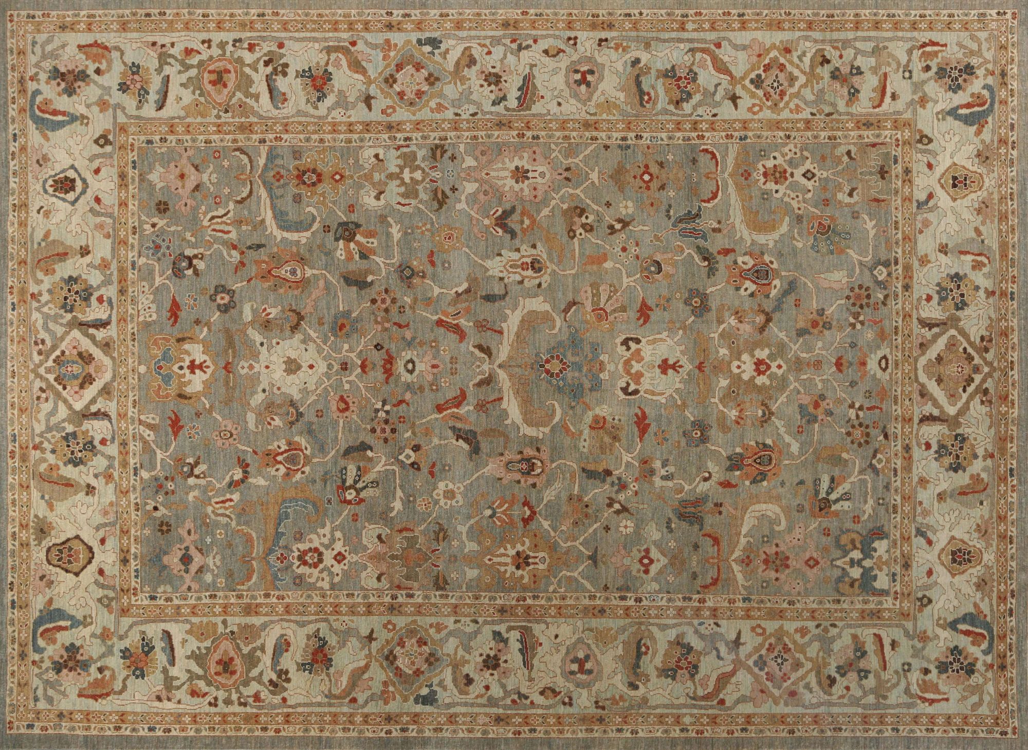Thumbnail 4 for Turkey Sultanabad Tribal Rug 95940