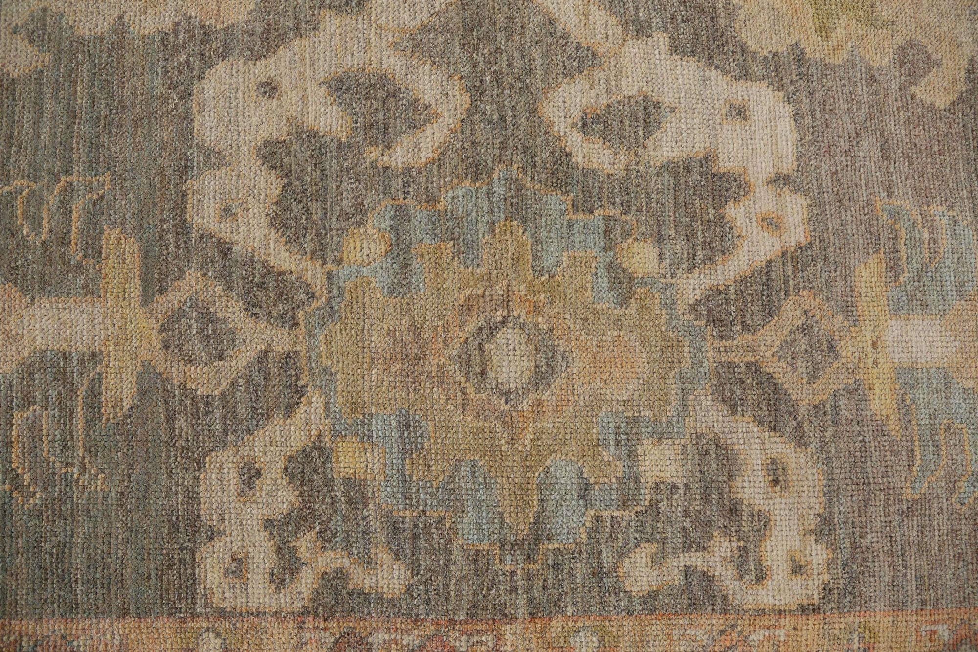 Thumbnail 2 for Turkey Oushak Tribal Rug 95964