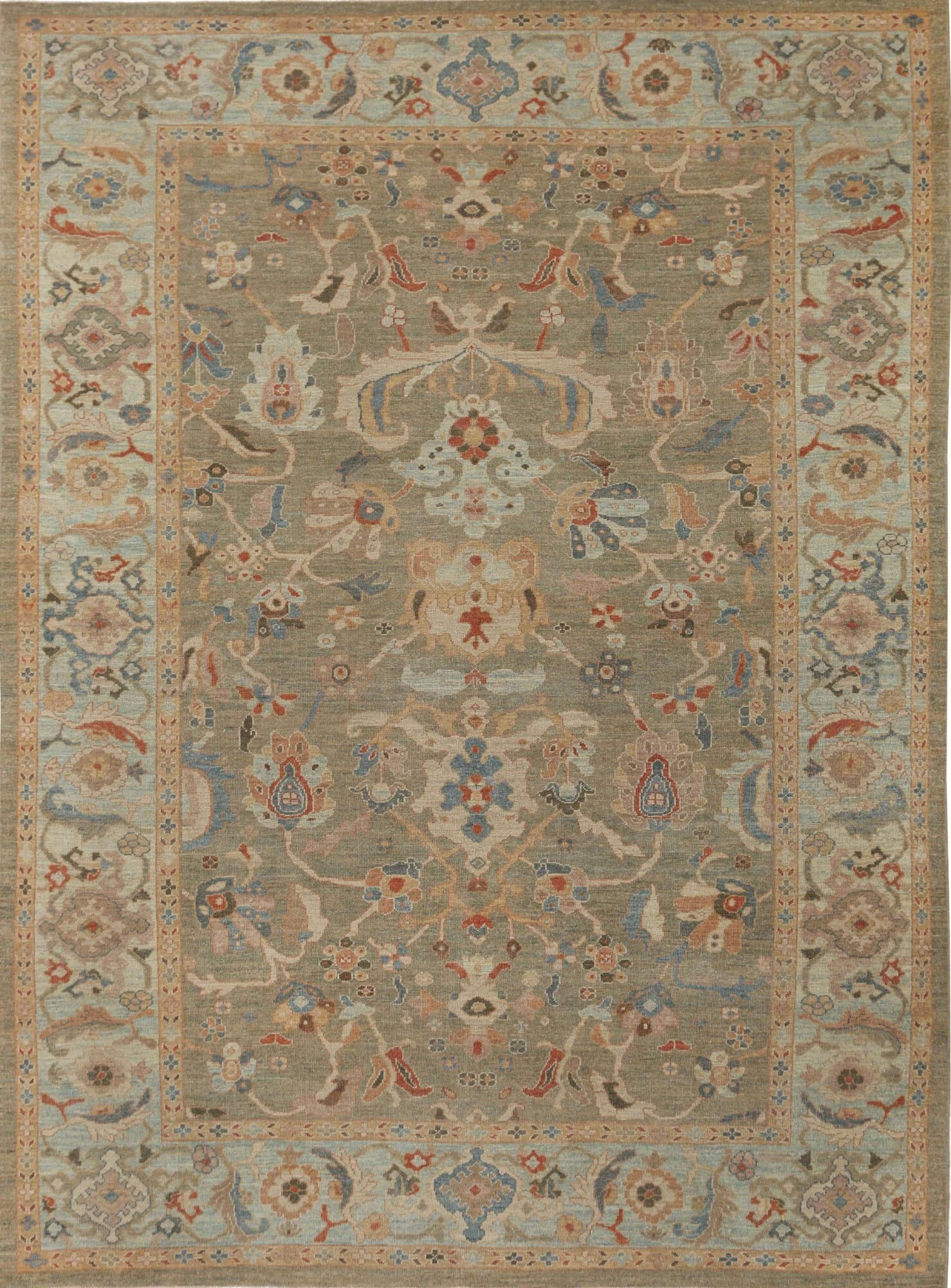Thumbnail 5 for Turkey Sultanabad Tribal Rug 95965