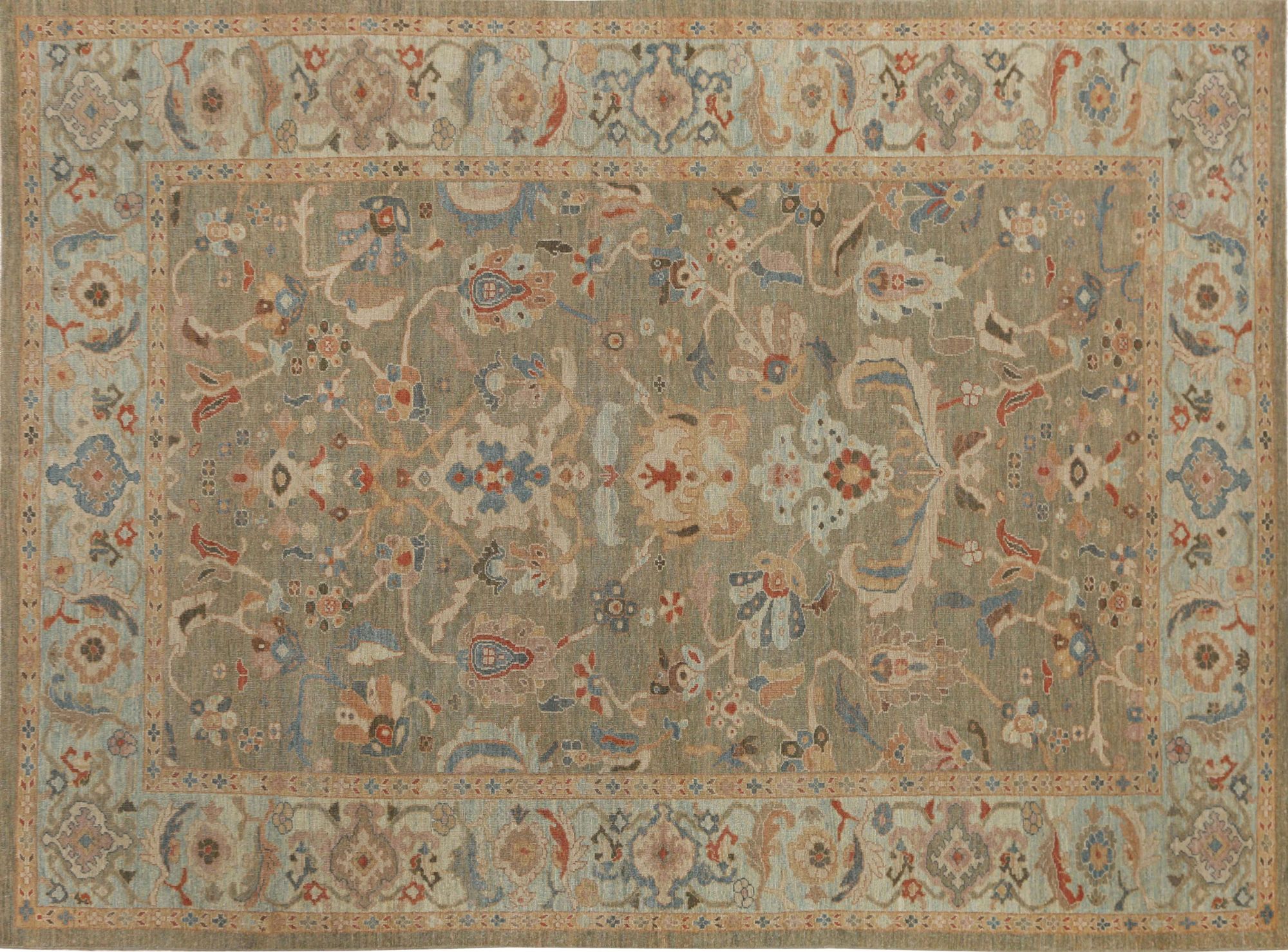 Thumbnail 6 for Turkey Sultanabad Tribal Rug 95965