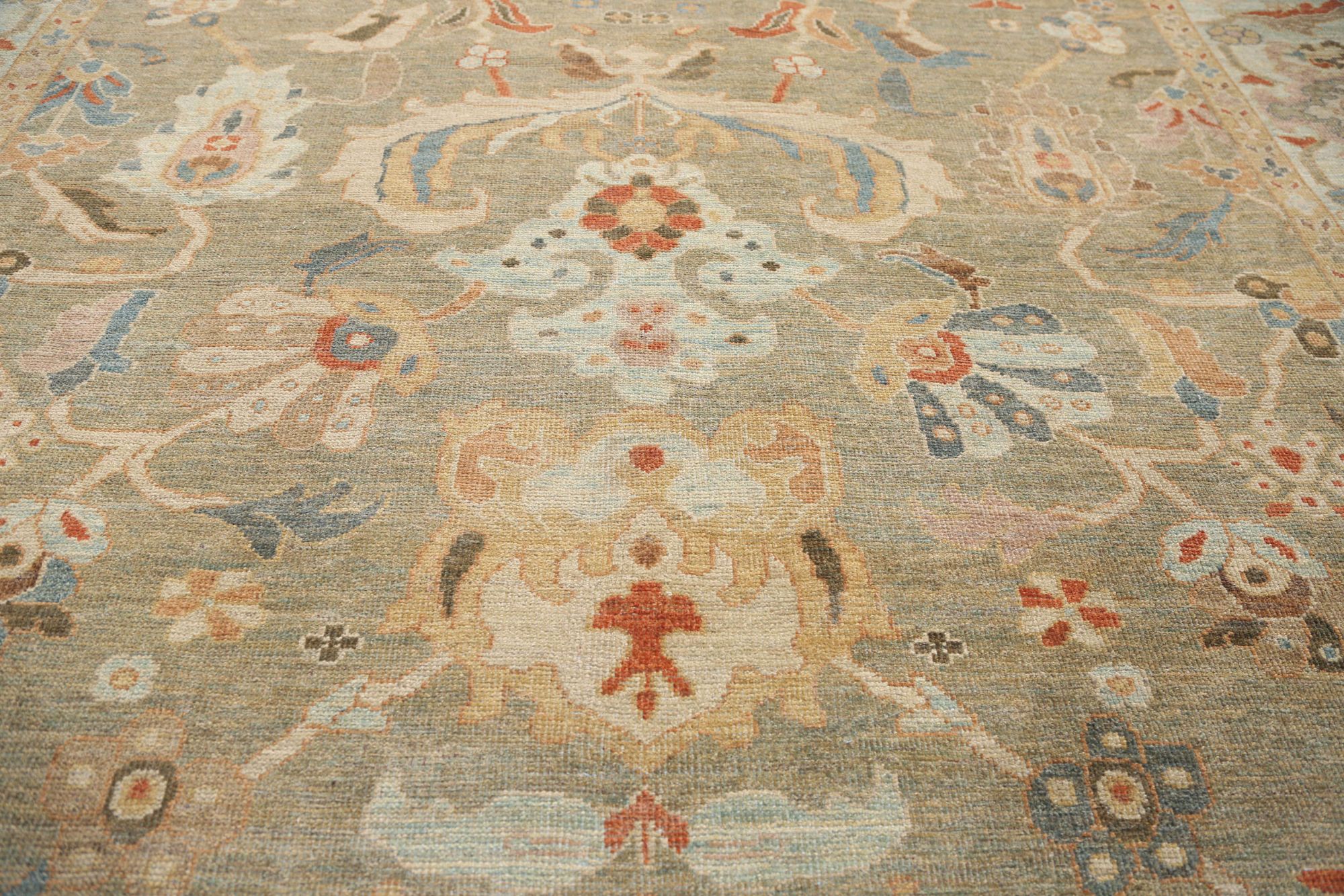 Thumbnail 3 for Turkey Sultanabad Tribal Rug 95965