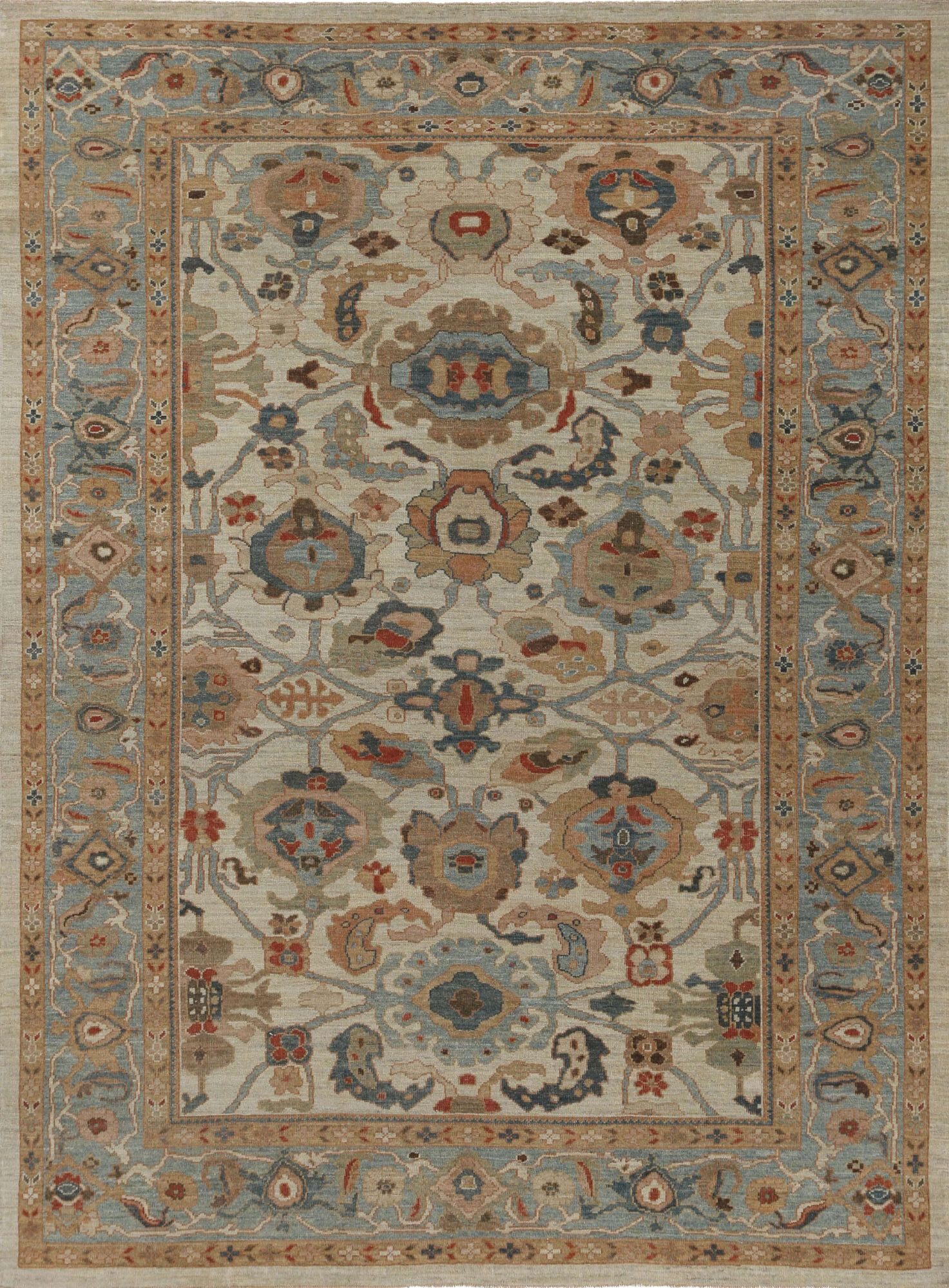 Thumbnail 4 for Turkey Sultanabad Tribal Rug 95966