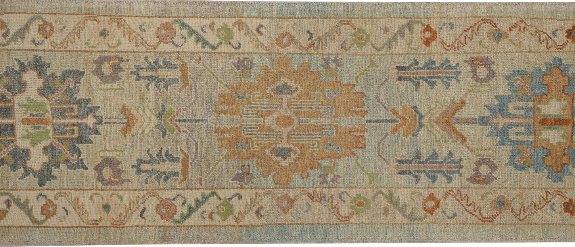 Thumbnail 3 for Turkey Oushak Tribal Rug 95983