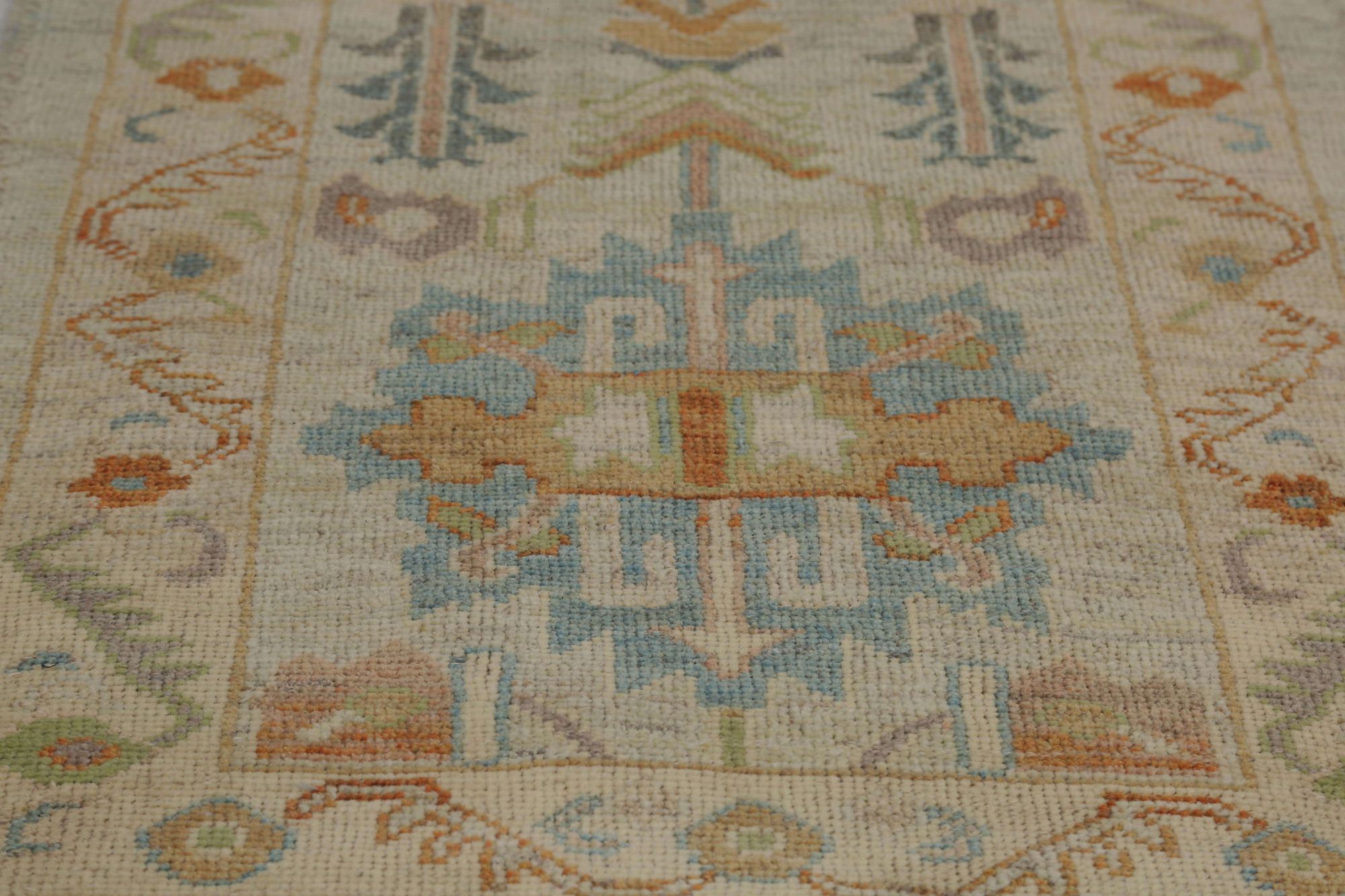 Thumbnail 9 for Turkey Oushak Tribal Rug 95983