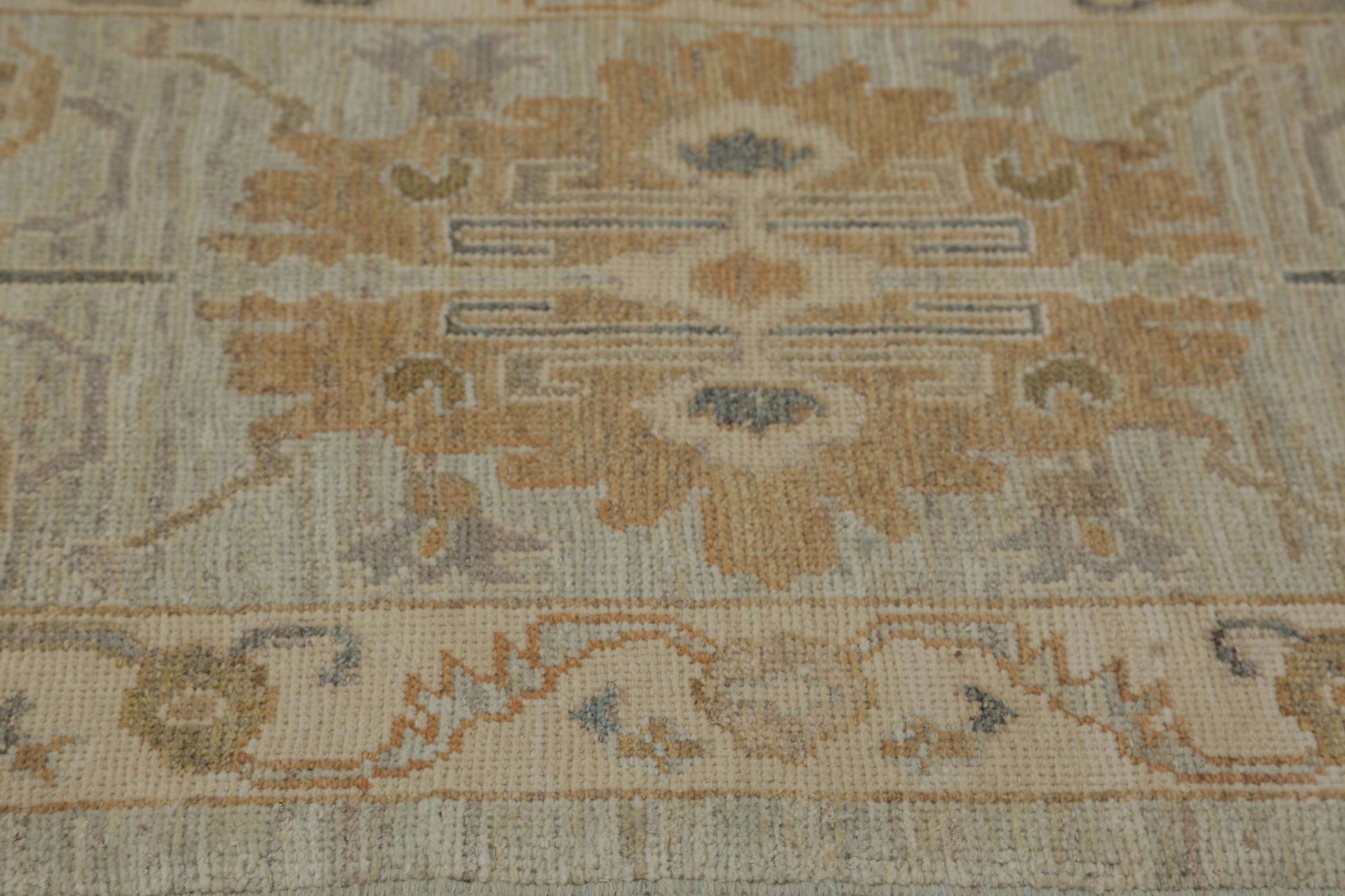 Thumbnail 9 for Turkey Oushak Tribal Rug 95984