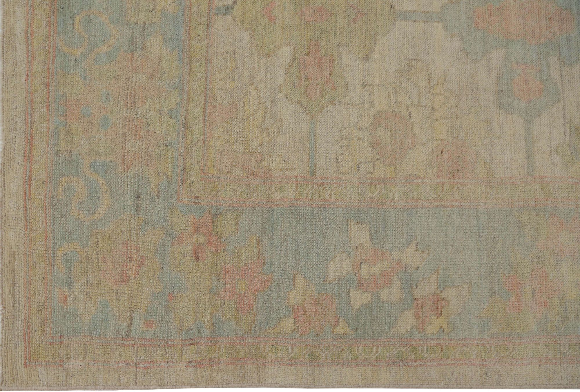 Thumbnail 5 for Turkey Oushak Tribal Rug 95997