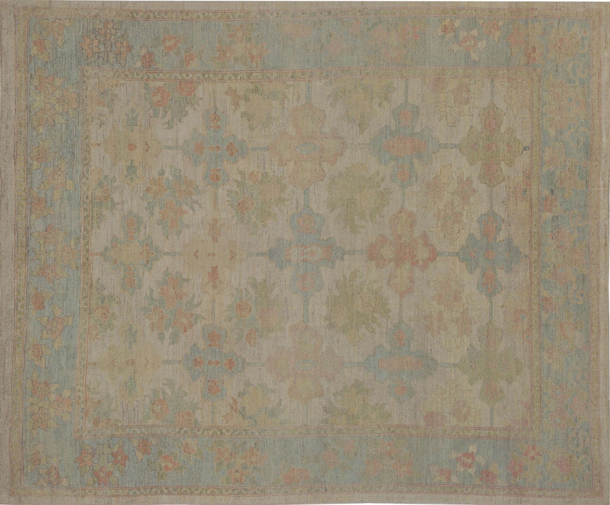 Thumbnail 2 for Turkey Oushak Tribal Rug 95997