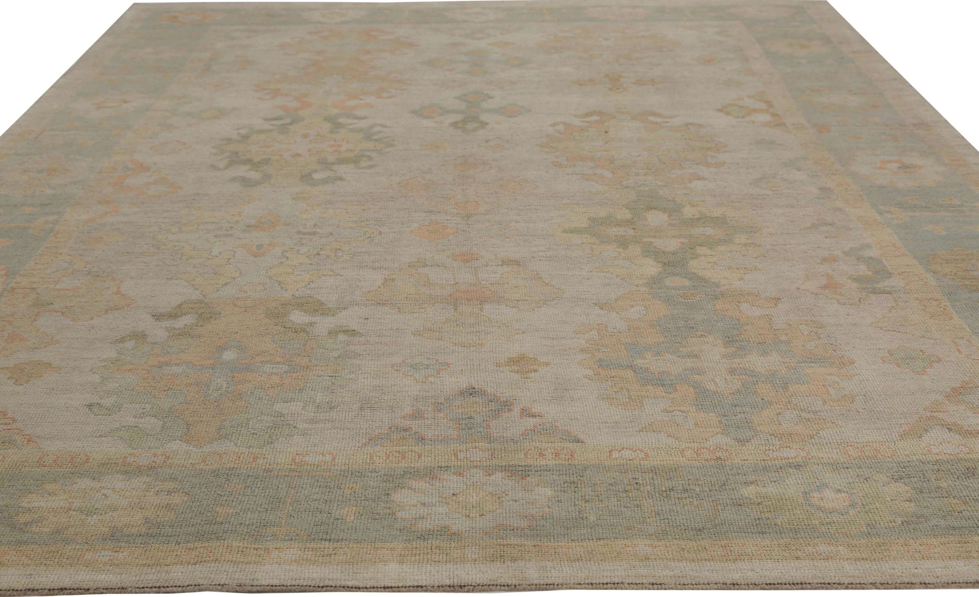 Thumbnail 6 for Turkey Oushak Tribal Rug 96004