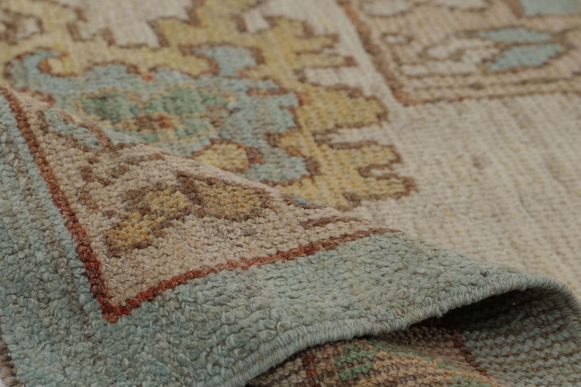 Thumbnail 7 for Turkey Oushak Tribal Rug 96007