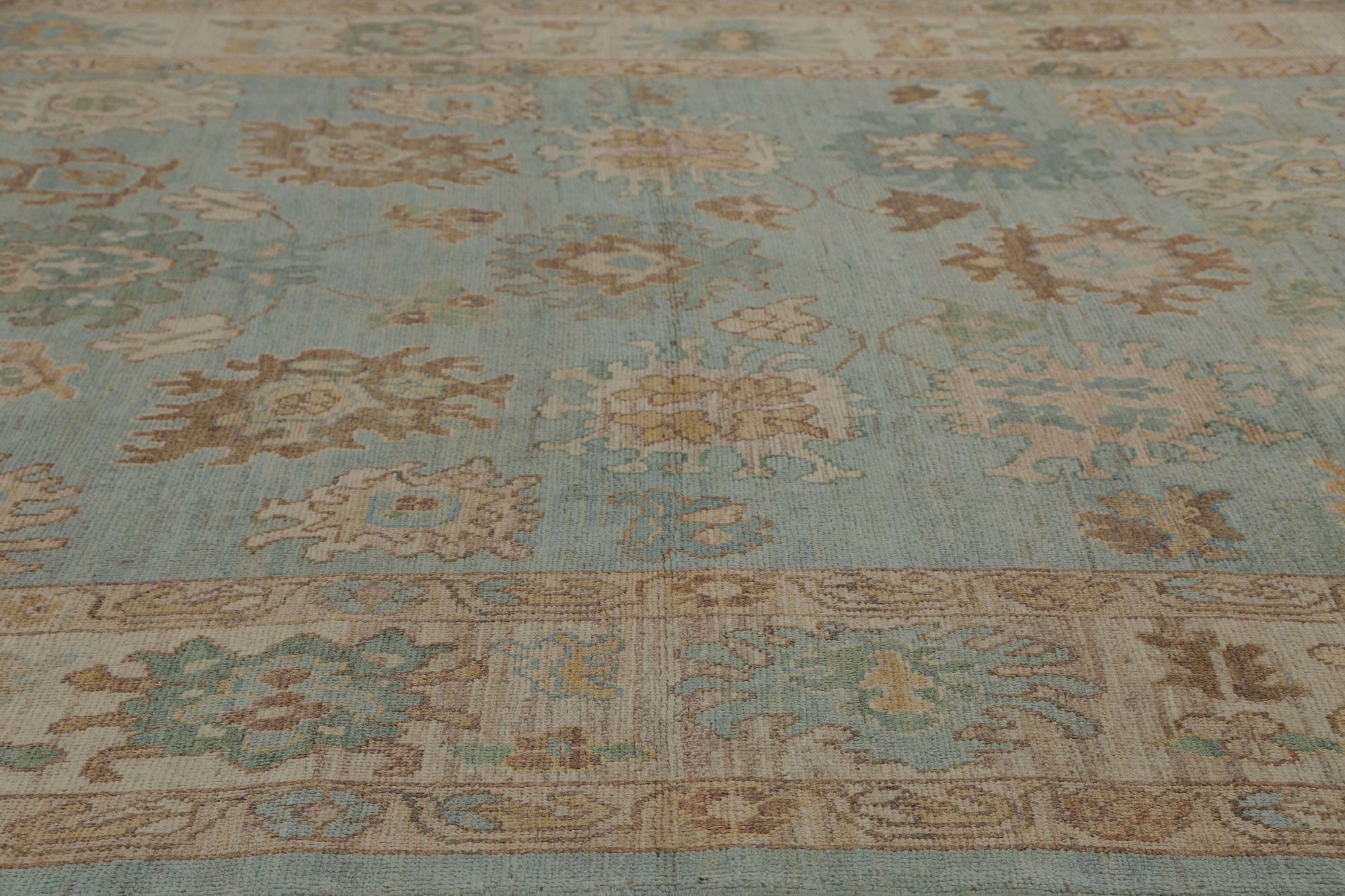 Thumbnail 6 for Turkey Oushak Tribal Rug 96007