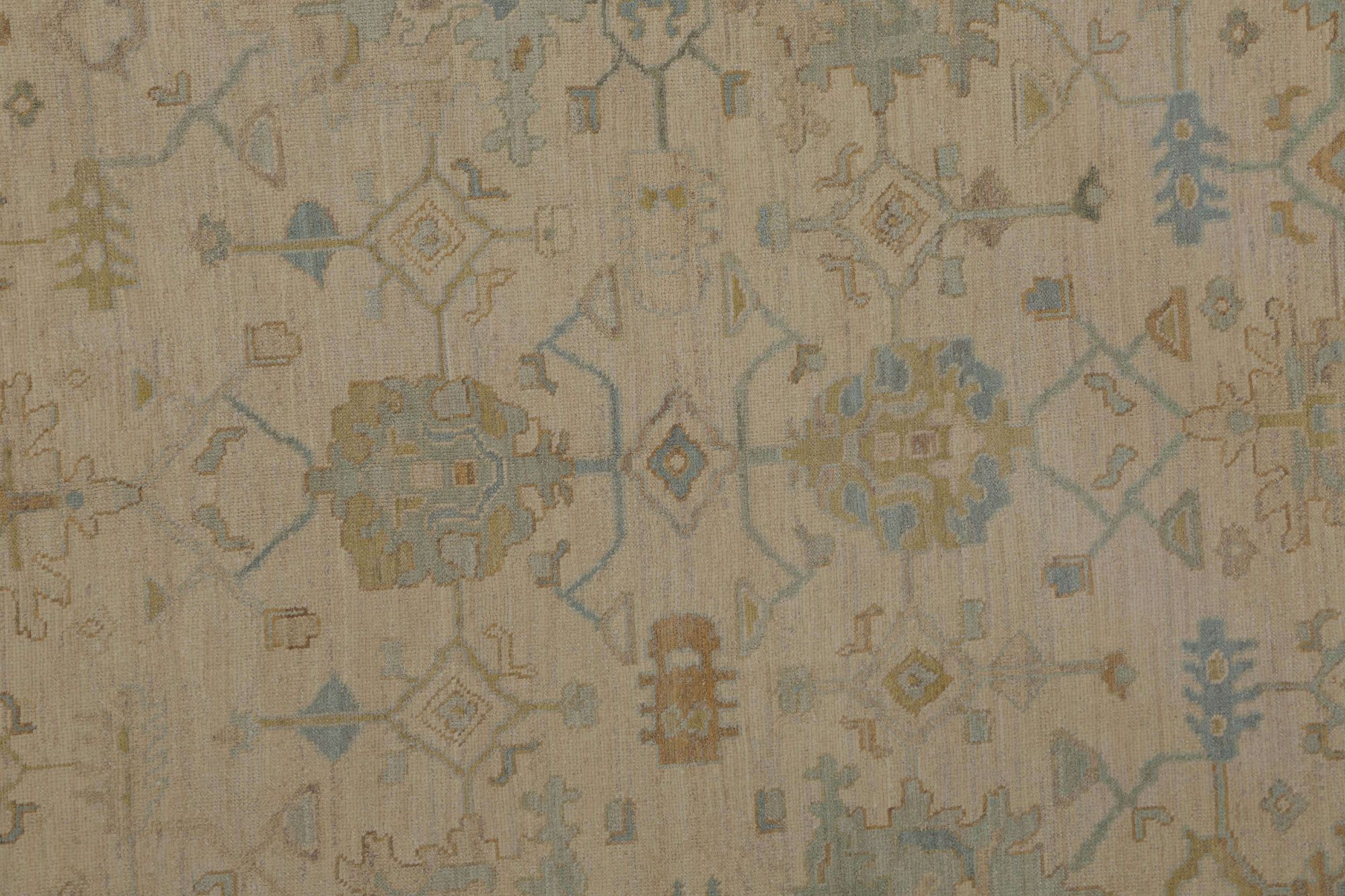 Thumbnail 3 for Turkey Oushak Tribal Rug 96025